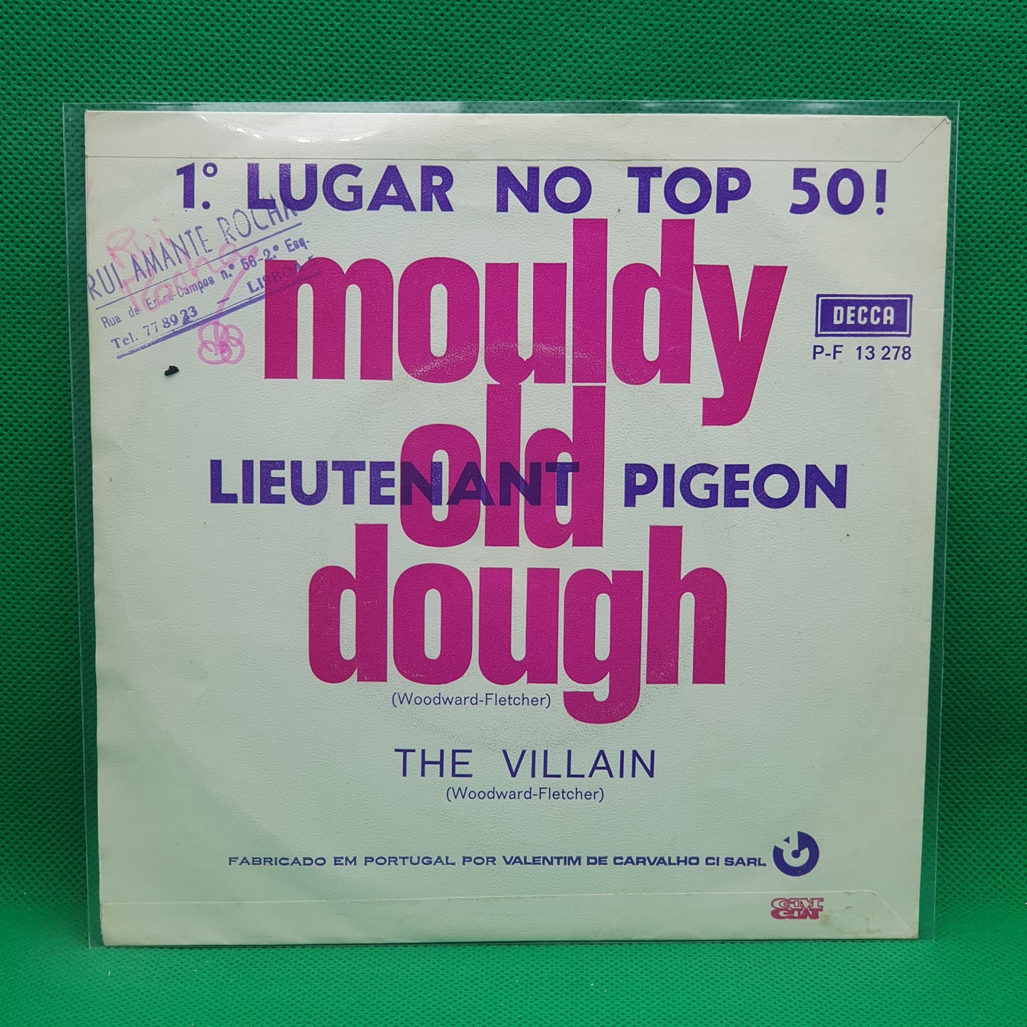 Lieutenant Pigeon – Mouldy old Dough
