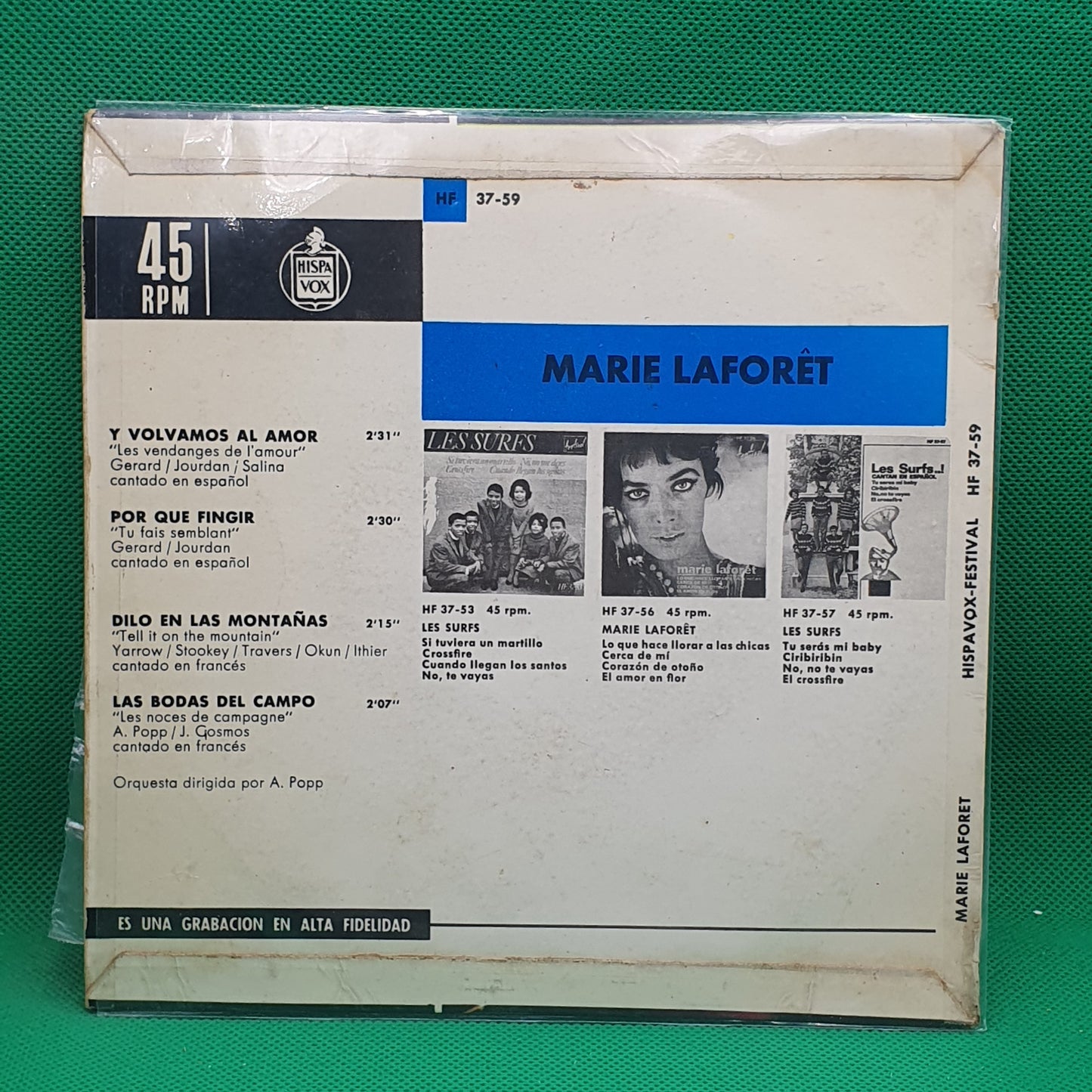 Marie Laforêt – Canta En Español / Canta En Francés