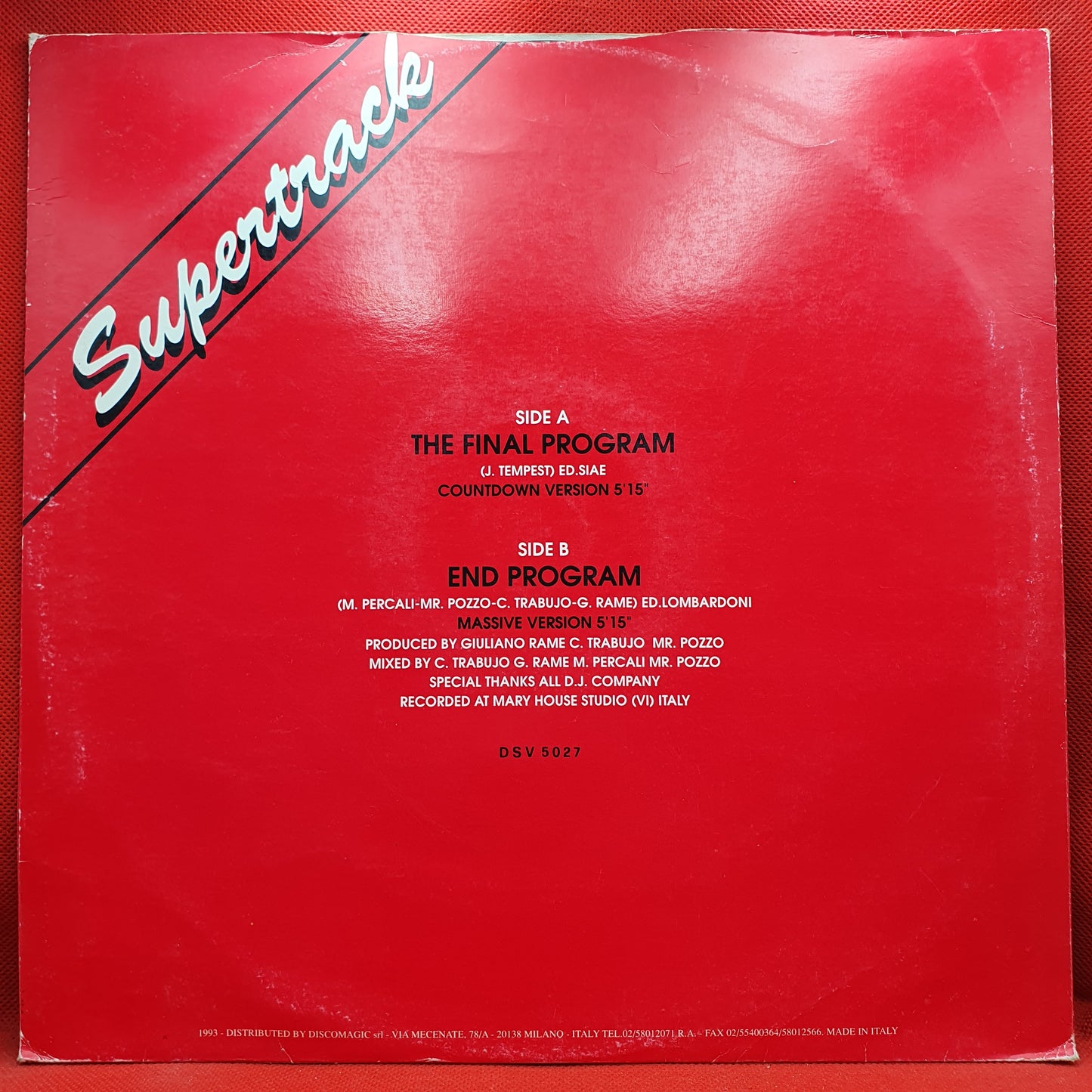 Supertrack & DJ Company – The Final Program