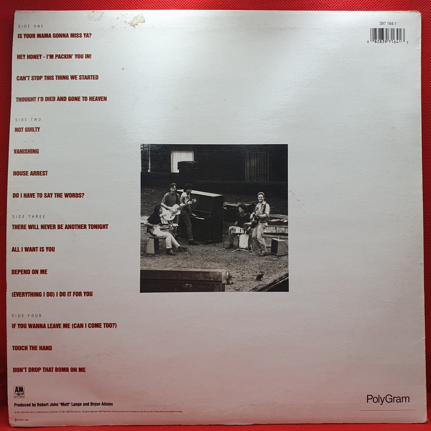 Bryan Adams – Waking Up The Neighbours