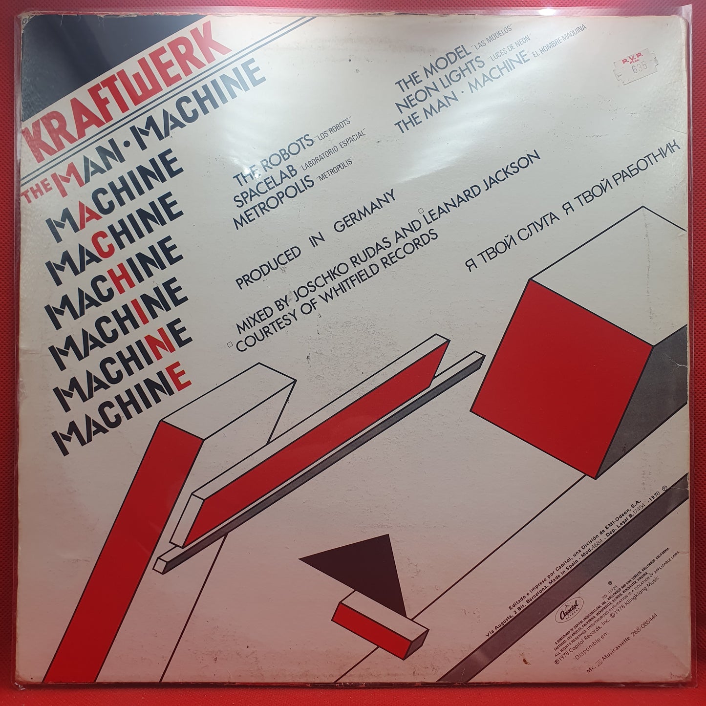 Kraftwerk – The Man•Machine