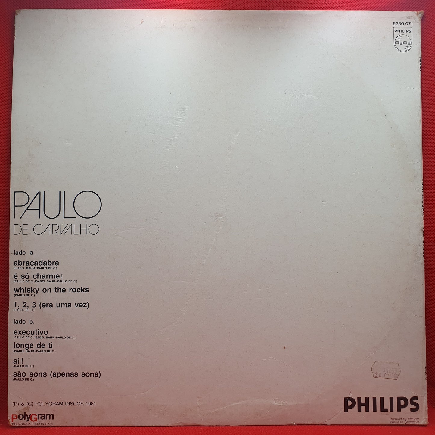 Paulo De Carvalho – Abracadabra