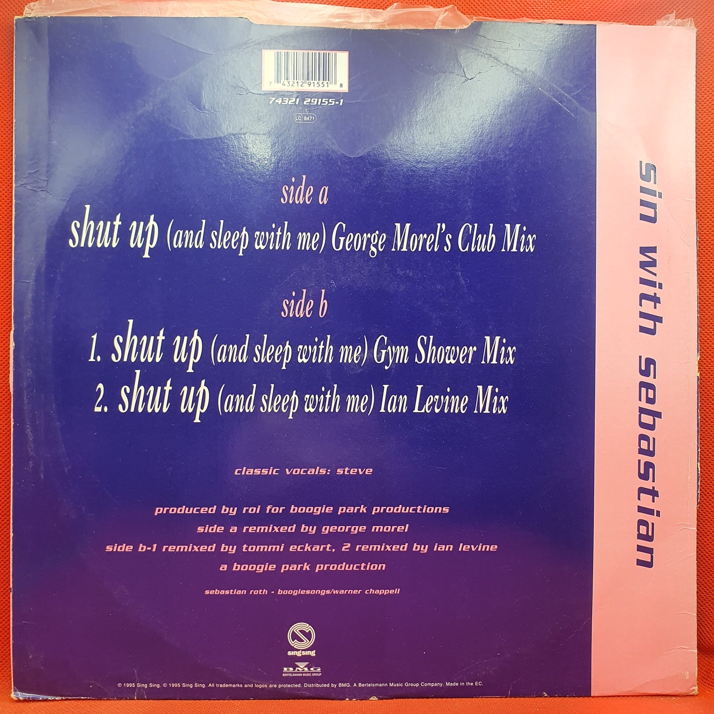 Sin With Sebastian – Shut Up (And Sleep With Me)