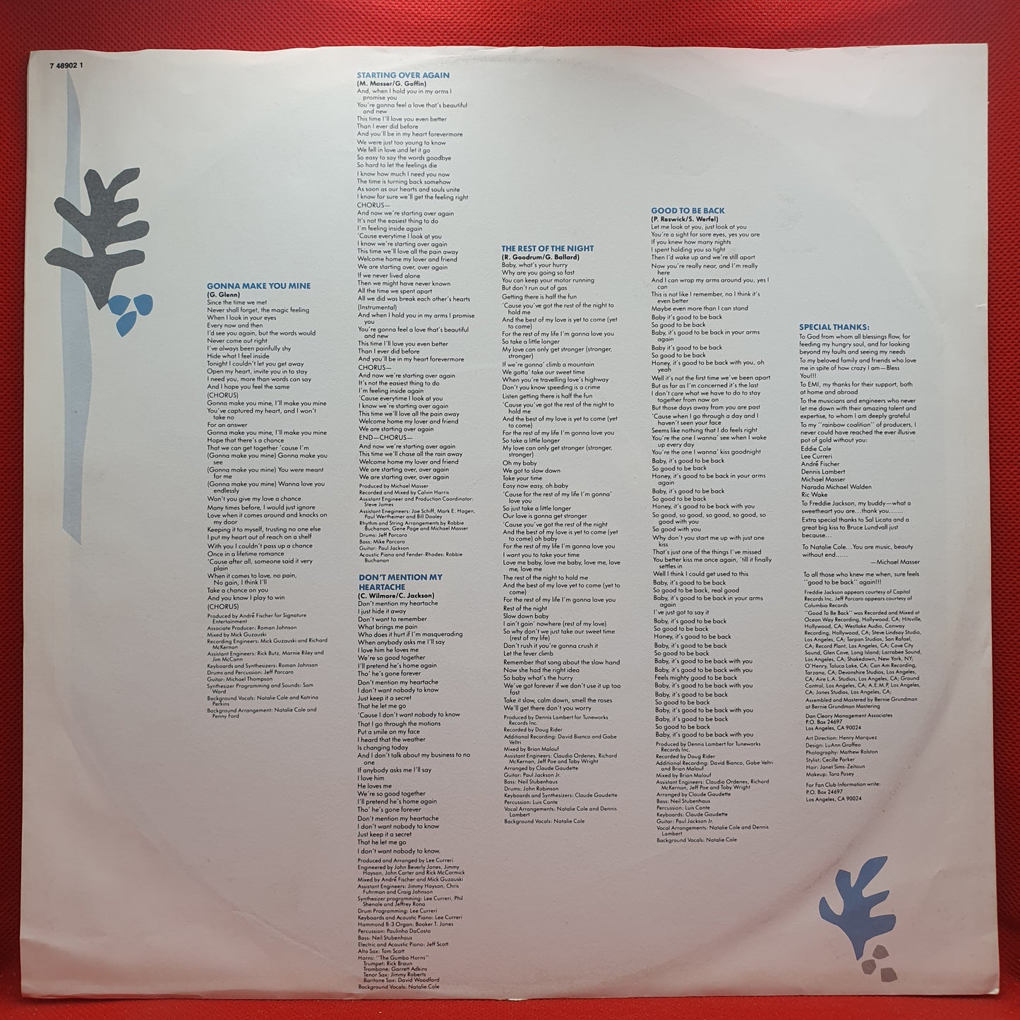 Natalie Cole – Good To Be Back