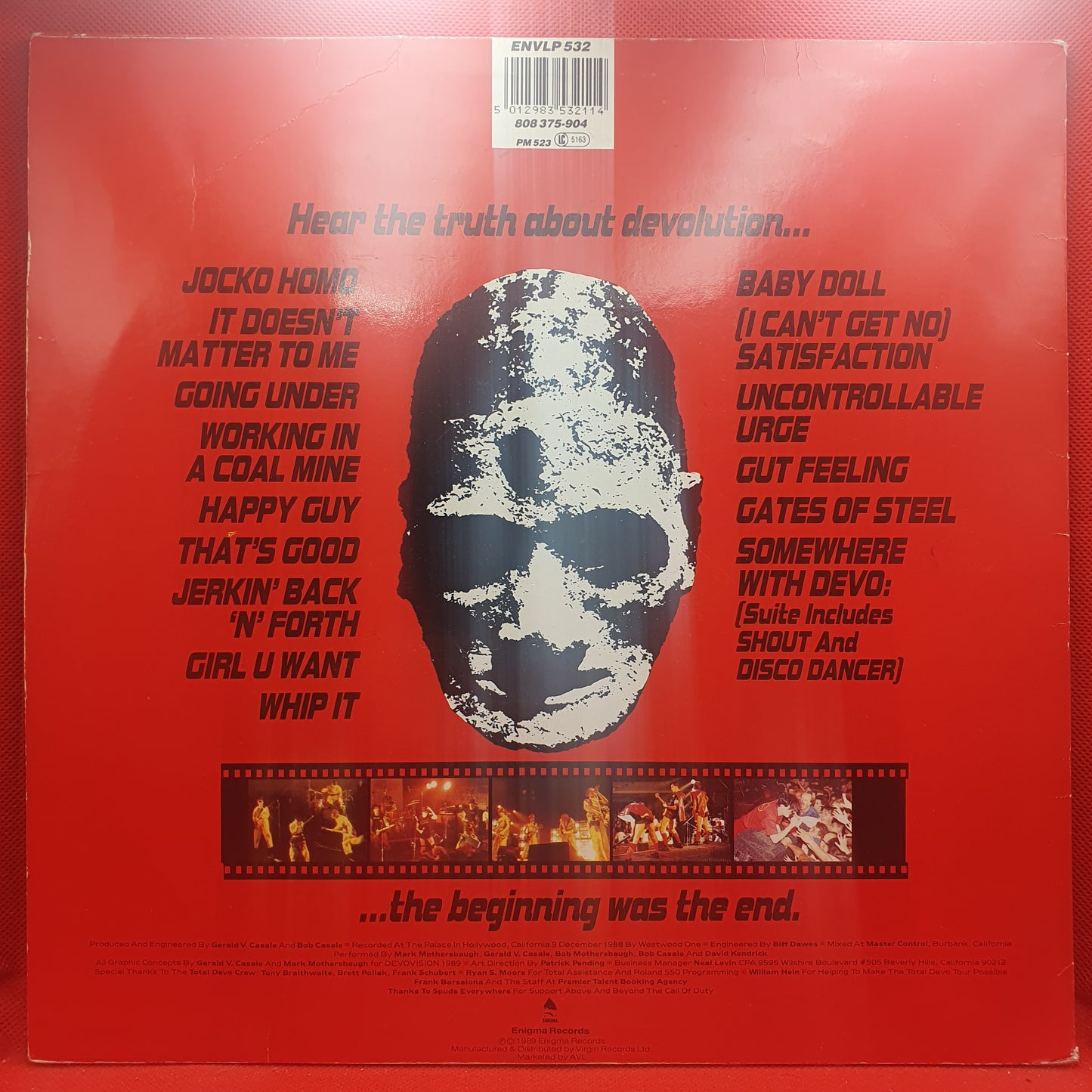 Devo – Now It Can Be Told (Devo At The Palace 12/9/88)