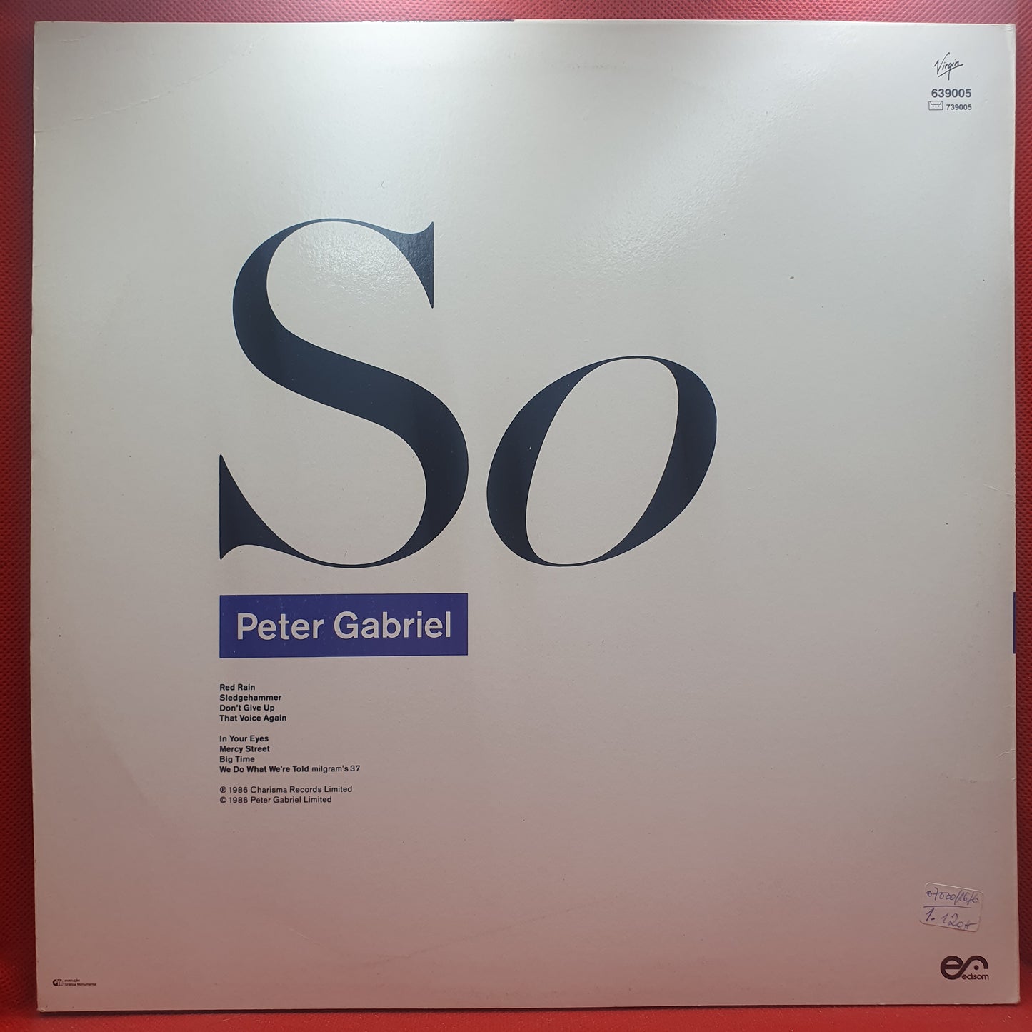 Peter Gabriel – So
