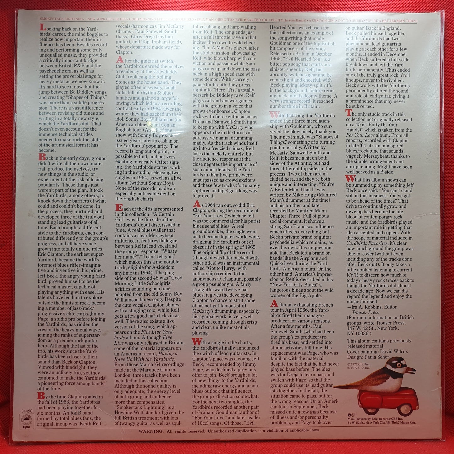 Yardbirds – Favorites