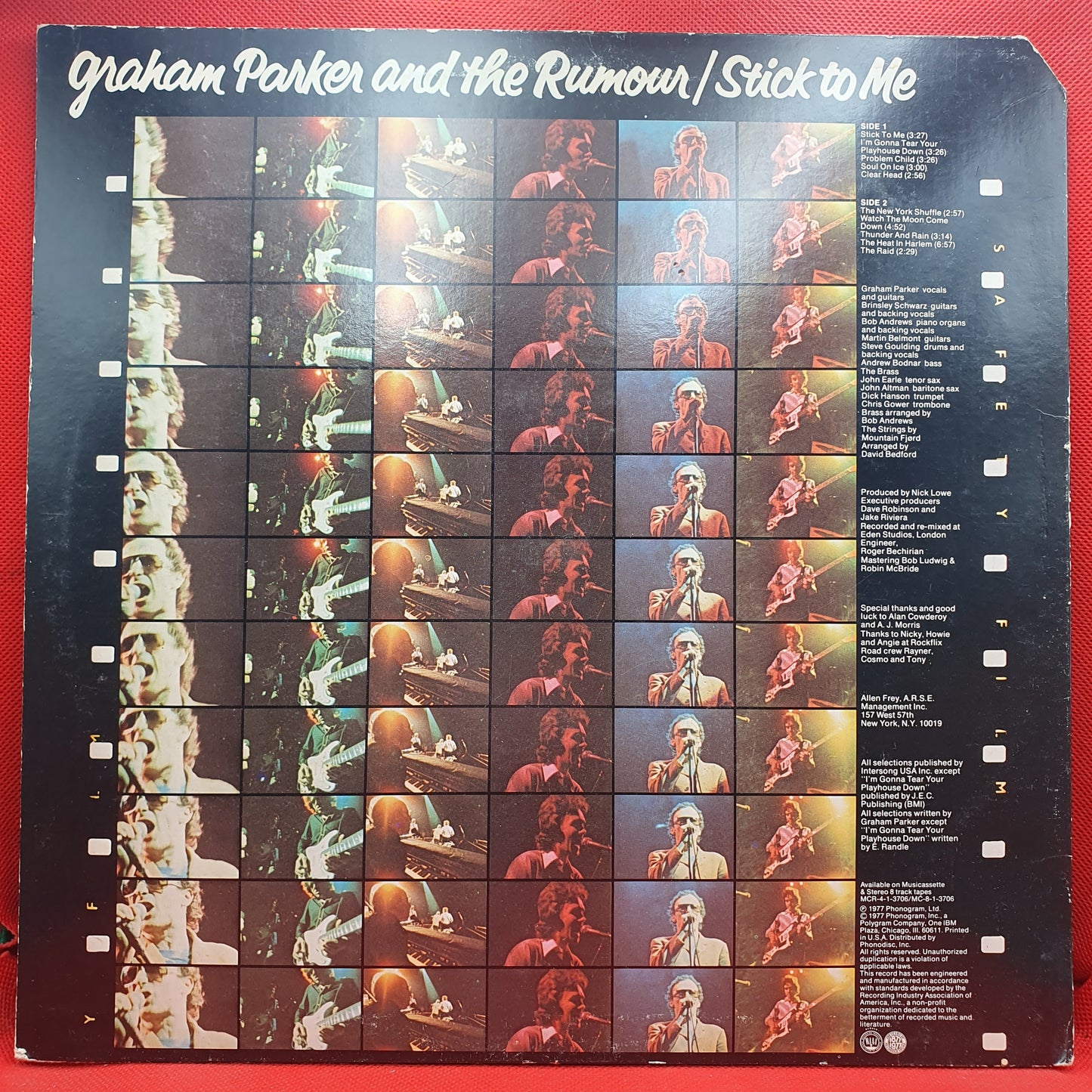 Graham Parker And The Rumour – Stick To Me