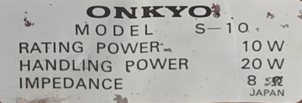 Aparelhagem VINTAGE - ONKYO Dynamic Four 700