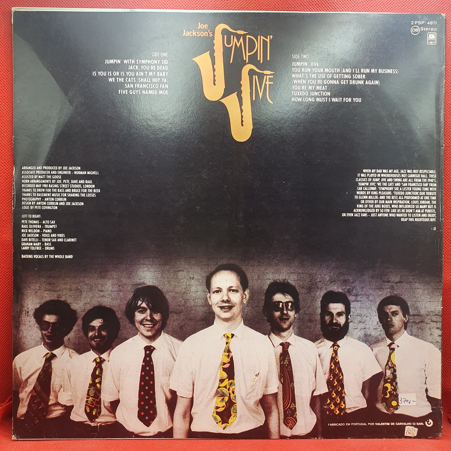 Joe Jackson – Joe Jackson's Jumpin' Jive
