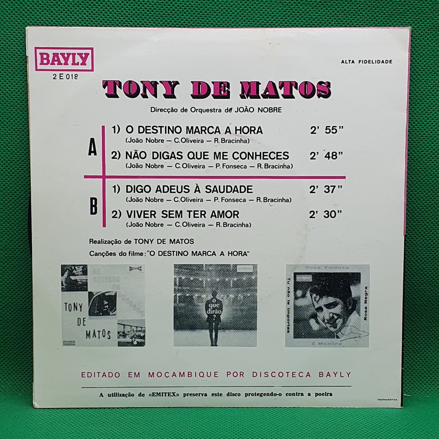Tony De Matos – O Destino Marca A Hora