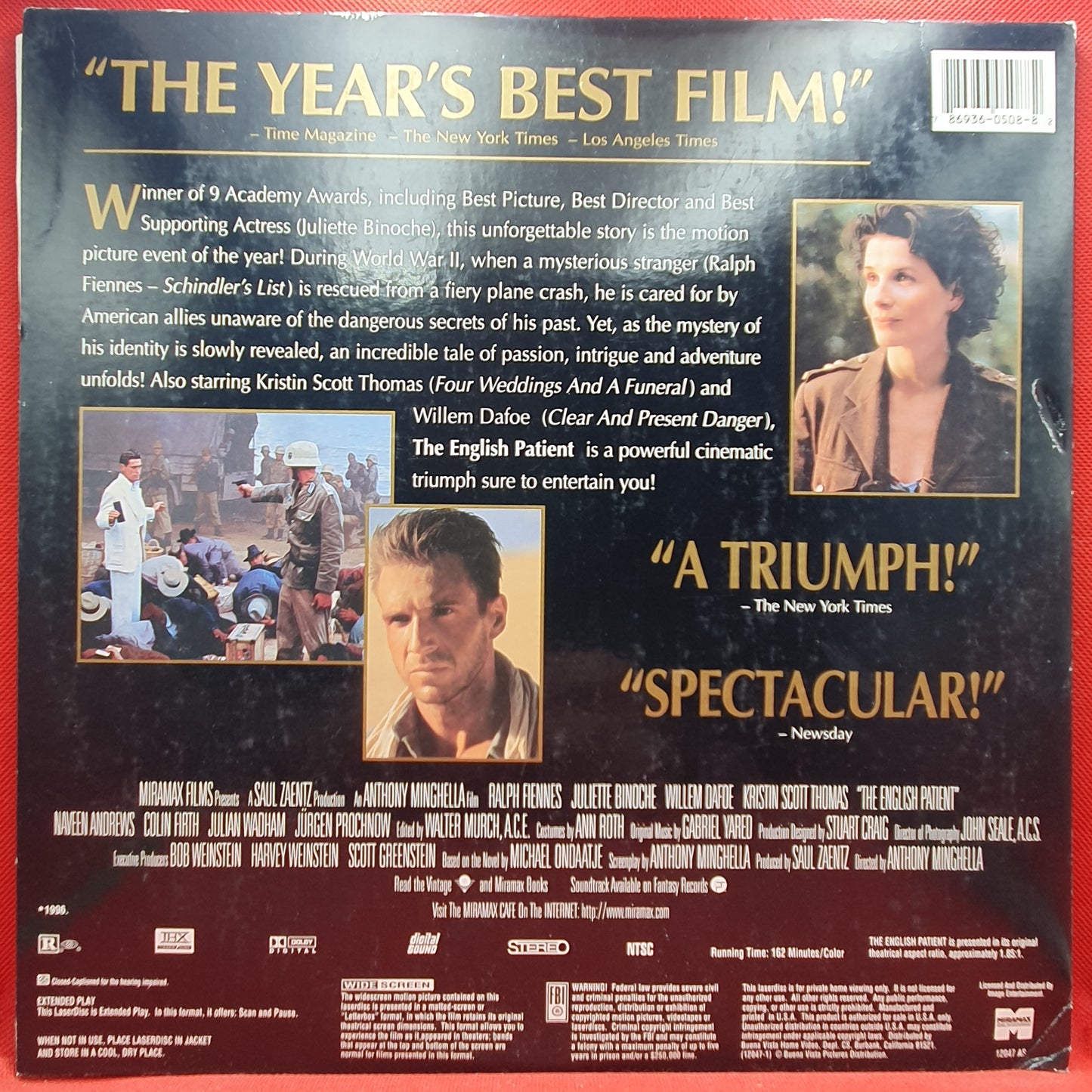 The English Patient (O Pacient Inglês)