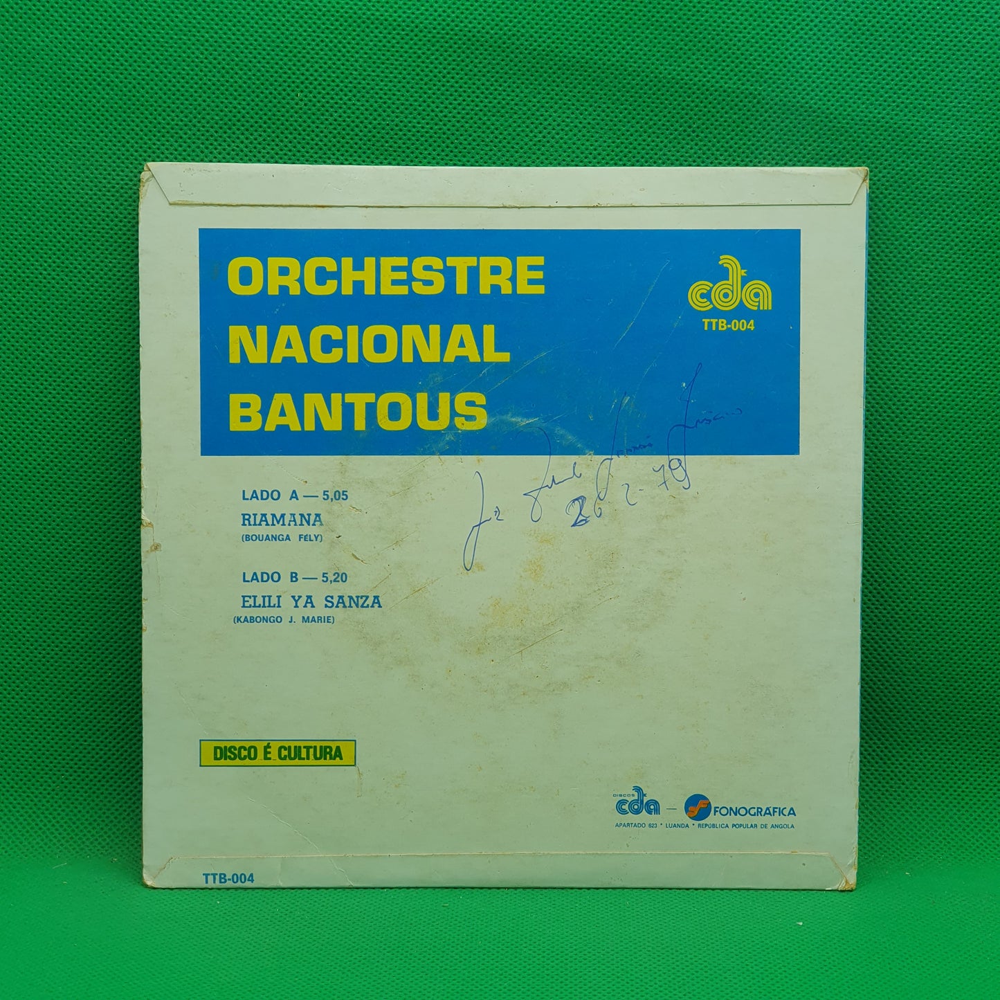 Orchestre Nacional Bantous – Riamana / Elili Ya Sanza