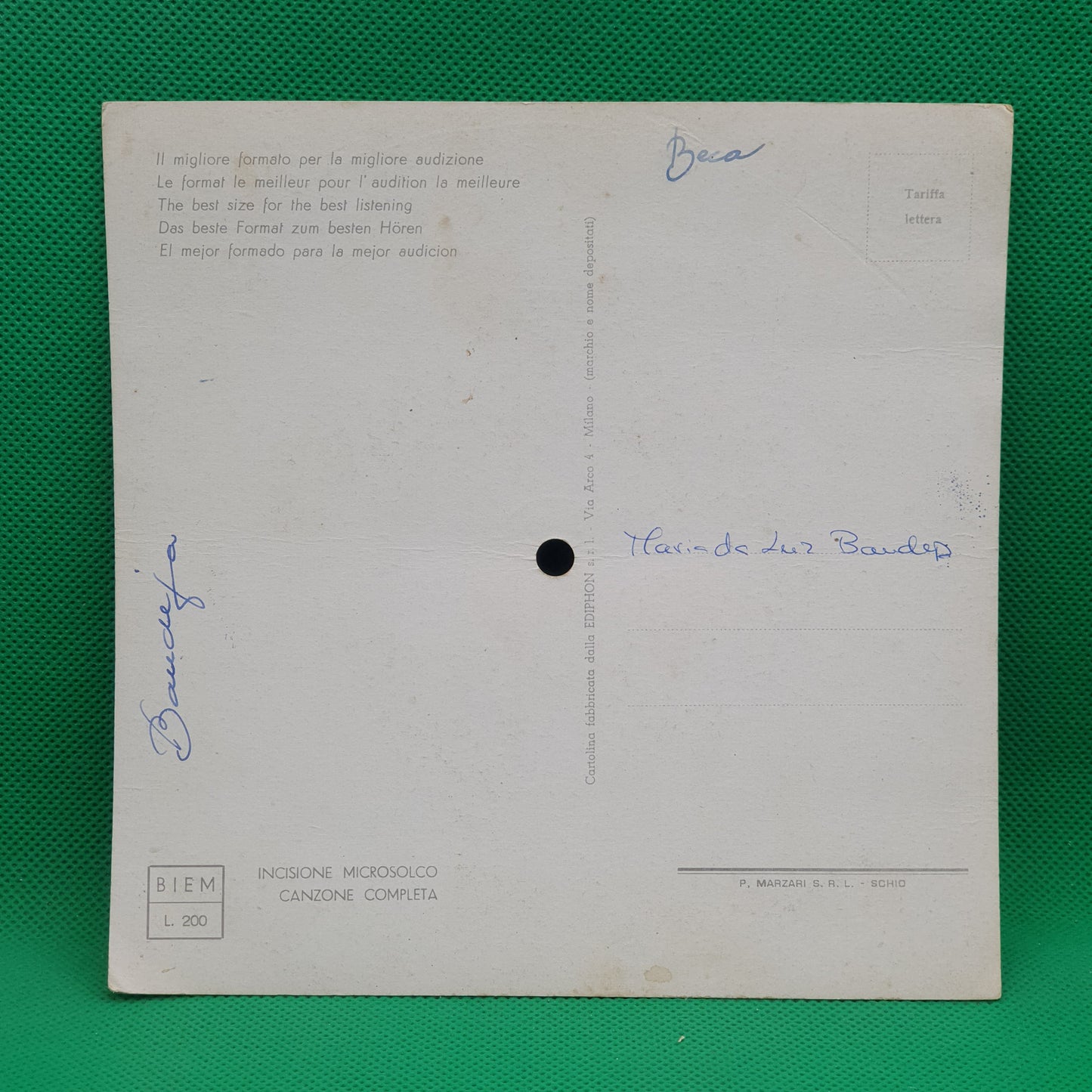 Photo Melody - Quinteto Bruno Aragosti - Vogliamoci Tanto Bene