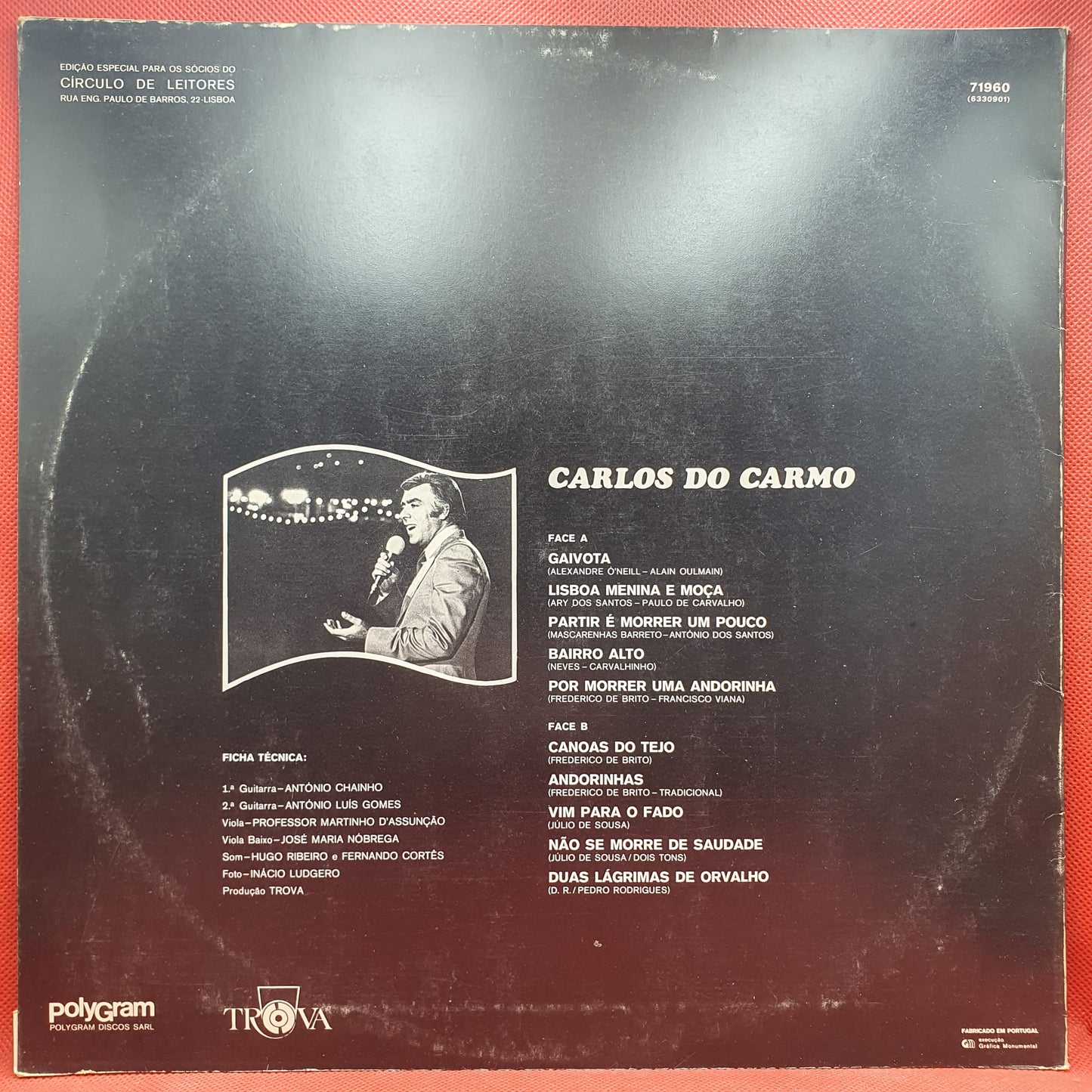 Carlos do Carmo – Dez Fados Vividos