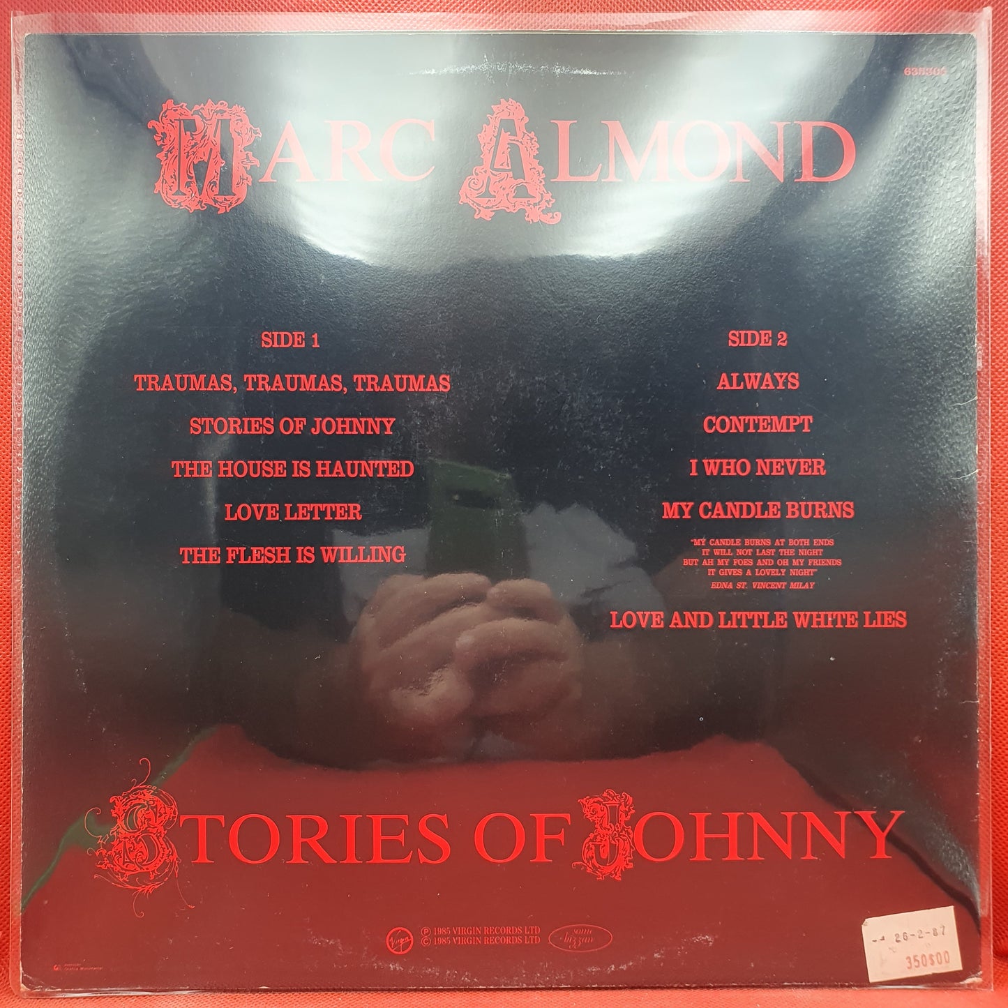 Marc Almond – Stories Of Johnny