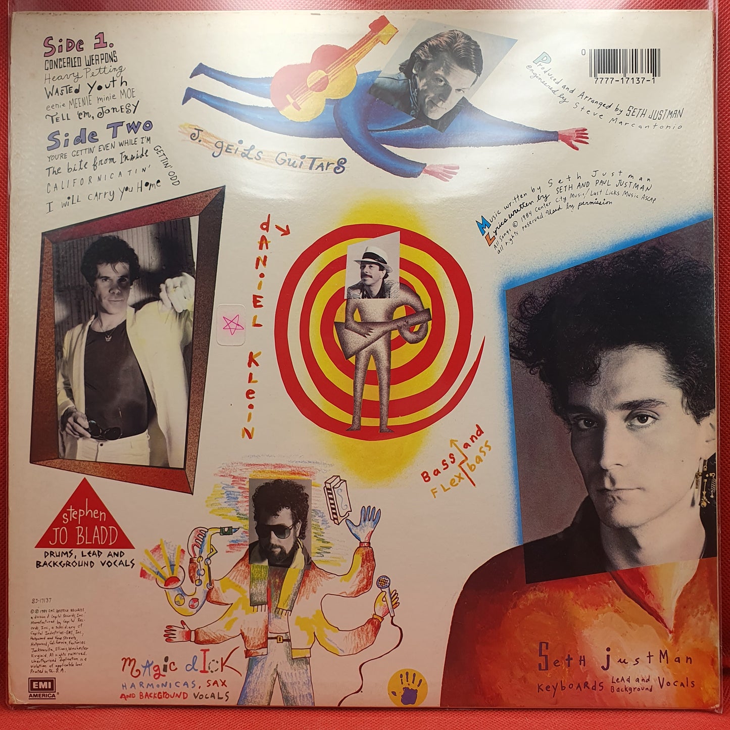 The J. Geils Band – You're Gettin' Even While I'm Gettin' Odd