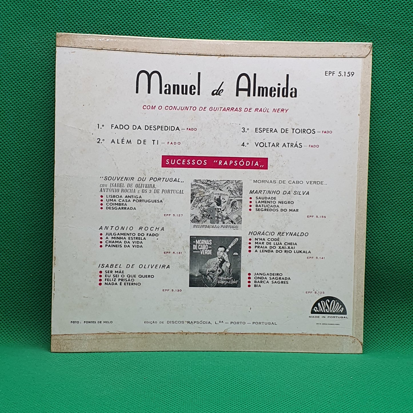 Manuel De Almeida – Fado Da Despedida