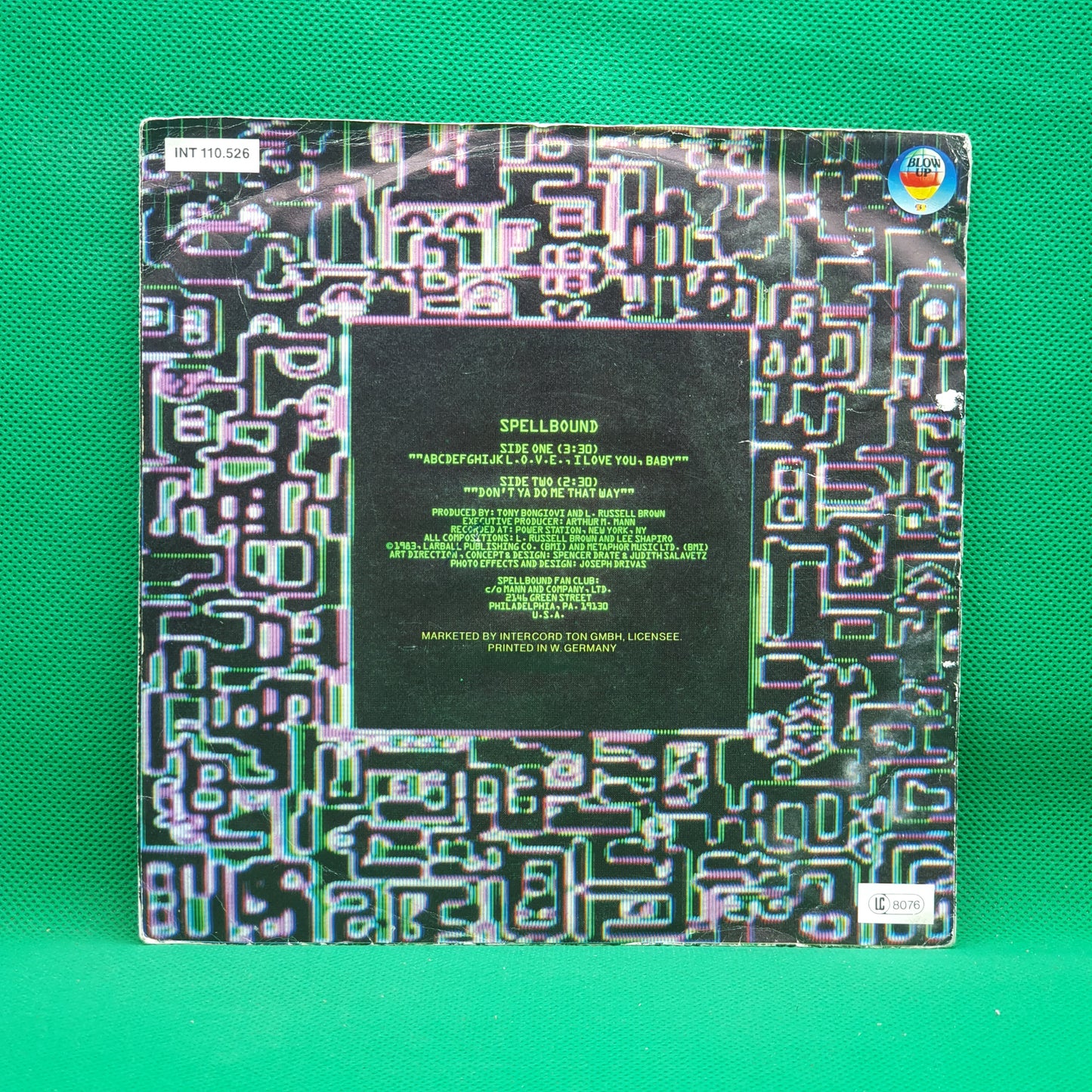 Spellbound – ABCDEFGHIJKL.O.V.E, I Love You, Baby