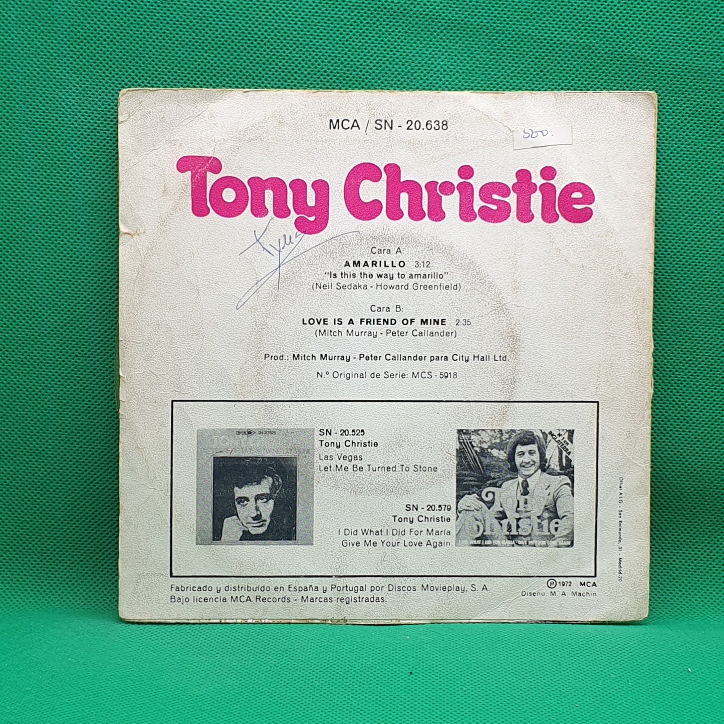 Tony Christie – Is This The Way To Amarillo
