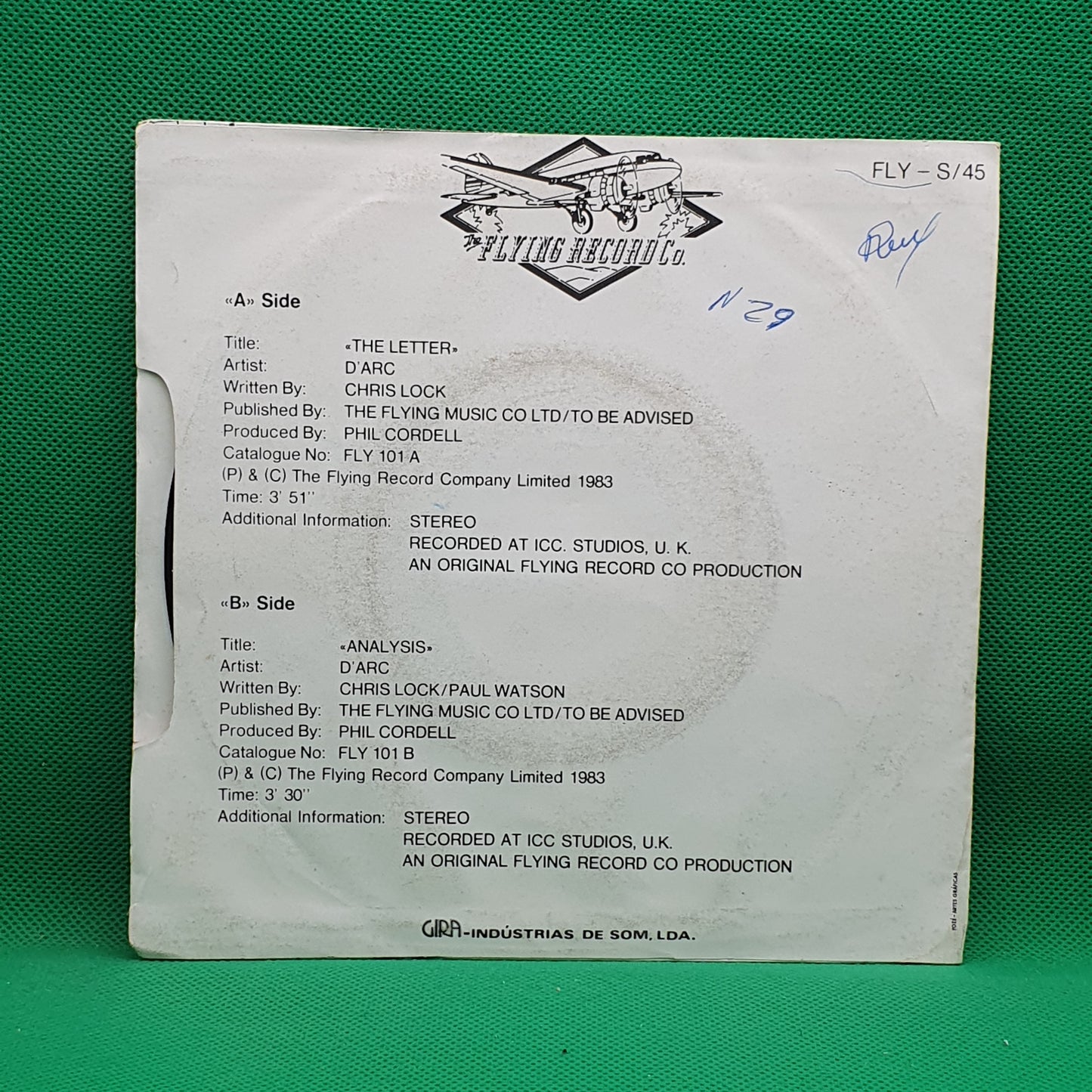 D'Arc – The Letter