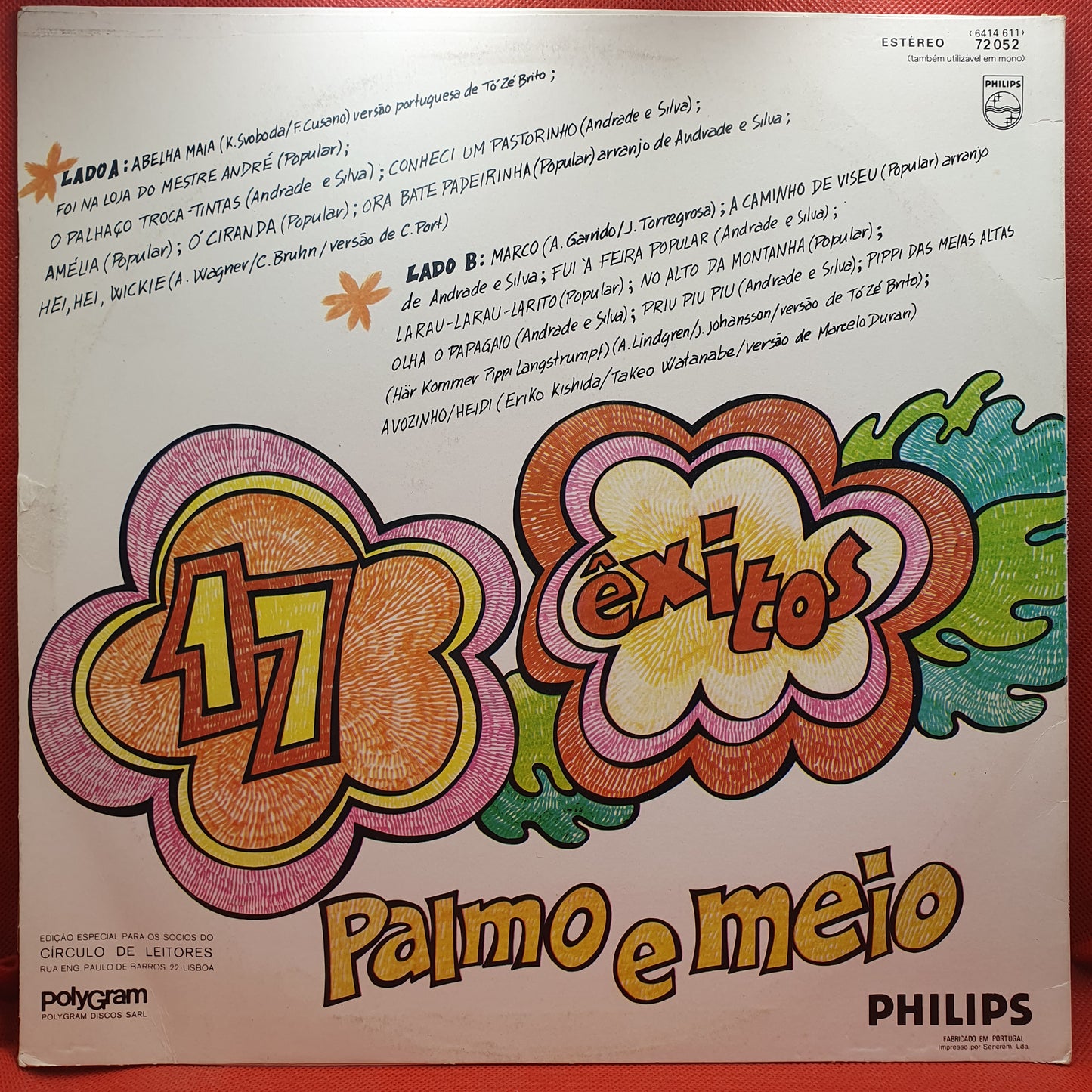 Various – 17 Êxitos Palmo e Meio