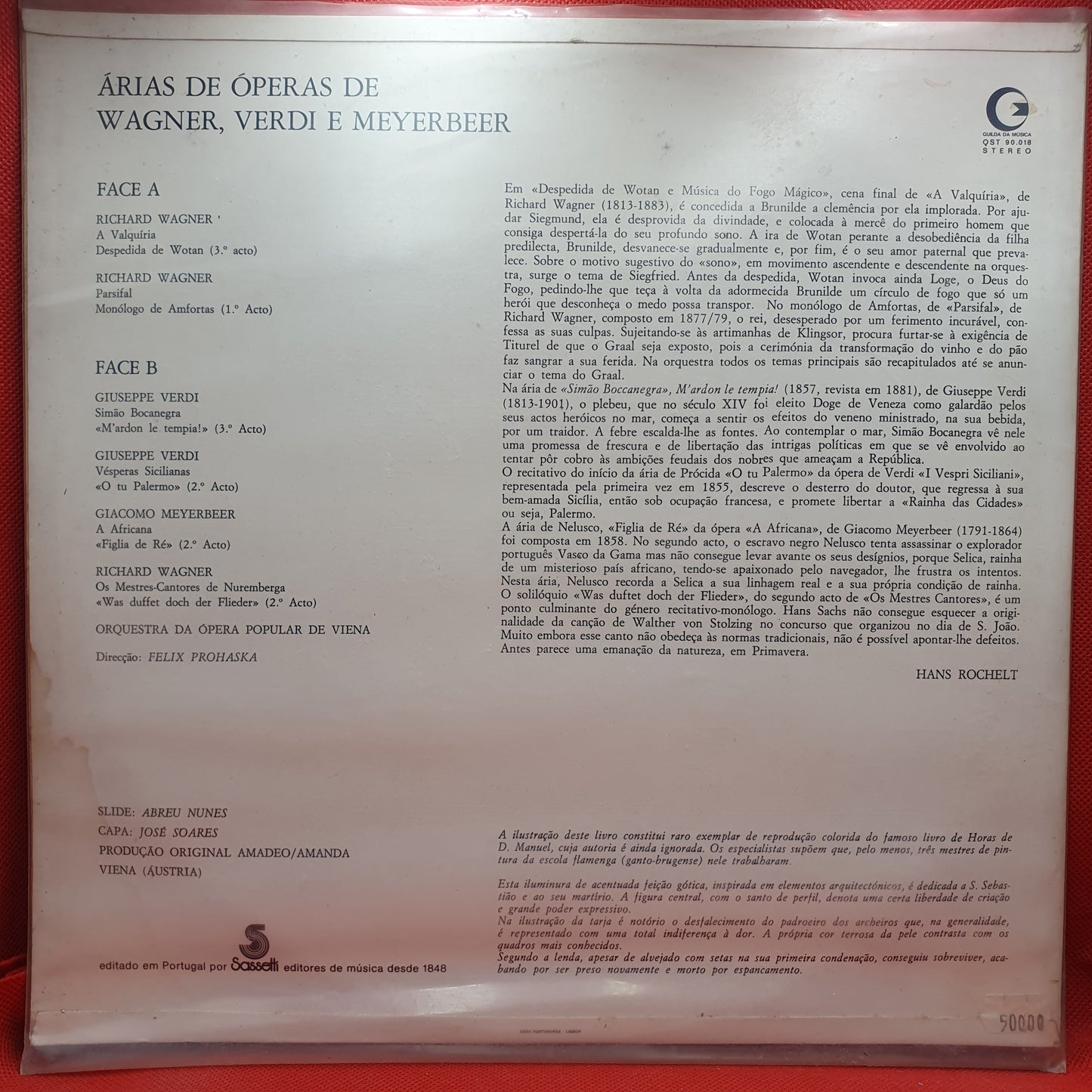 Wagner, Verdi, Meyerbeer – Árias de óperas de Wagner, Verdi e Meyerbeer