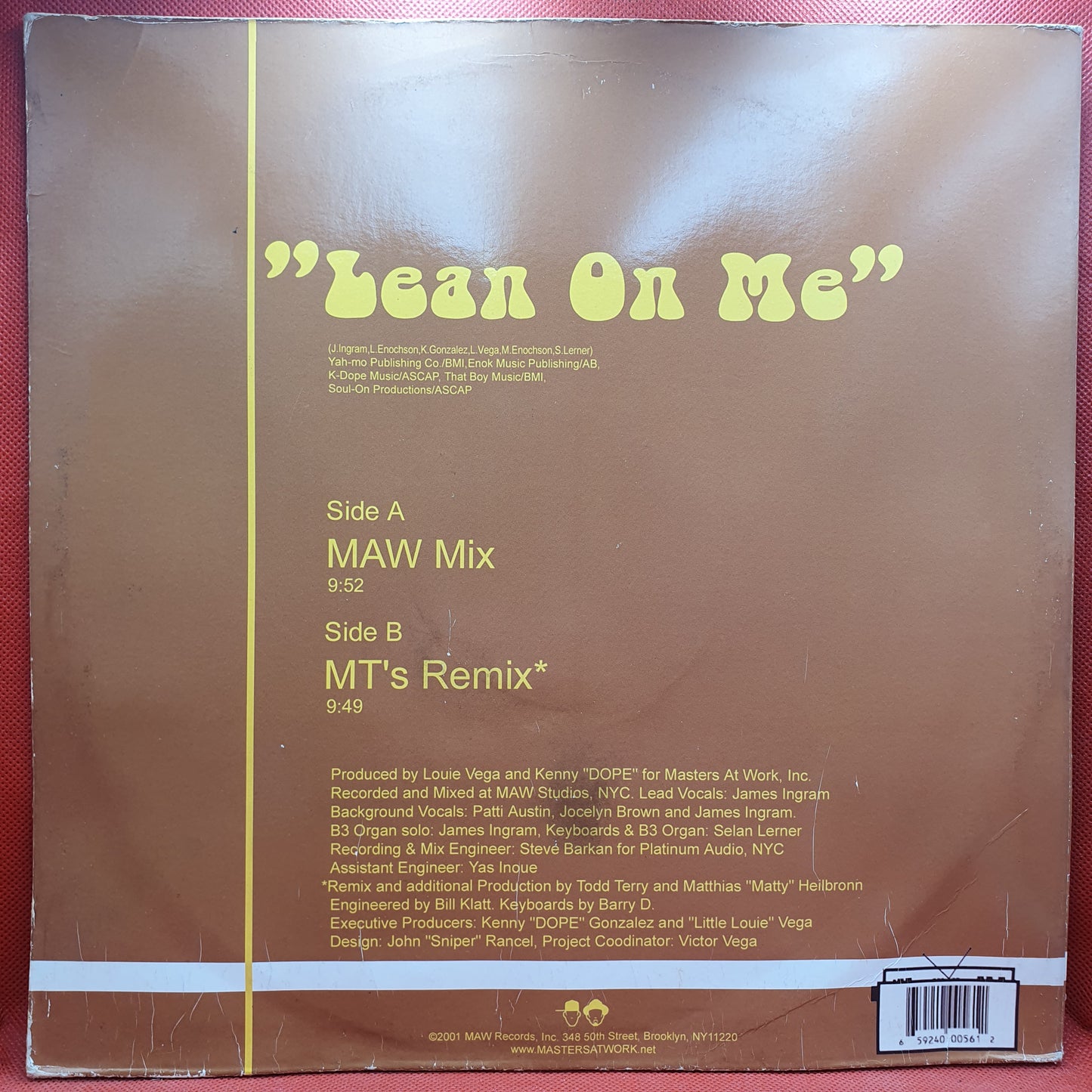 James Ingram – Lean On Me