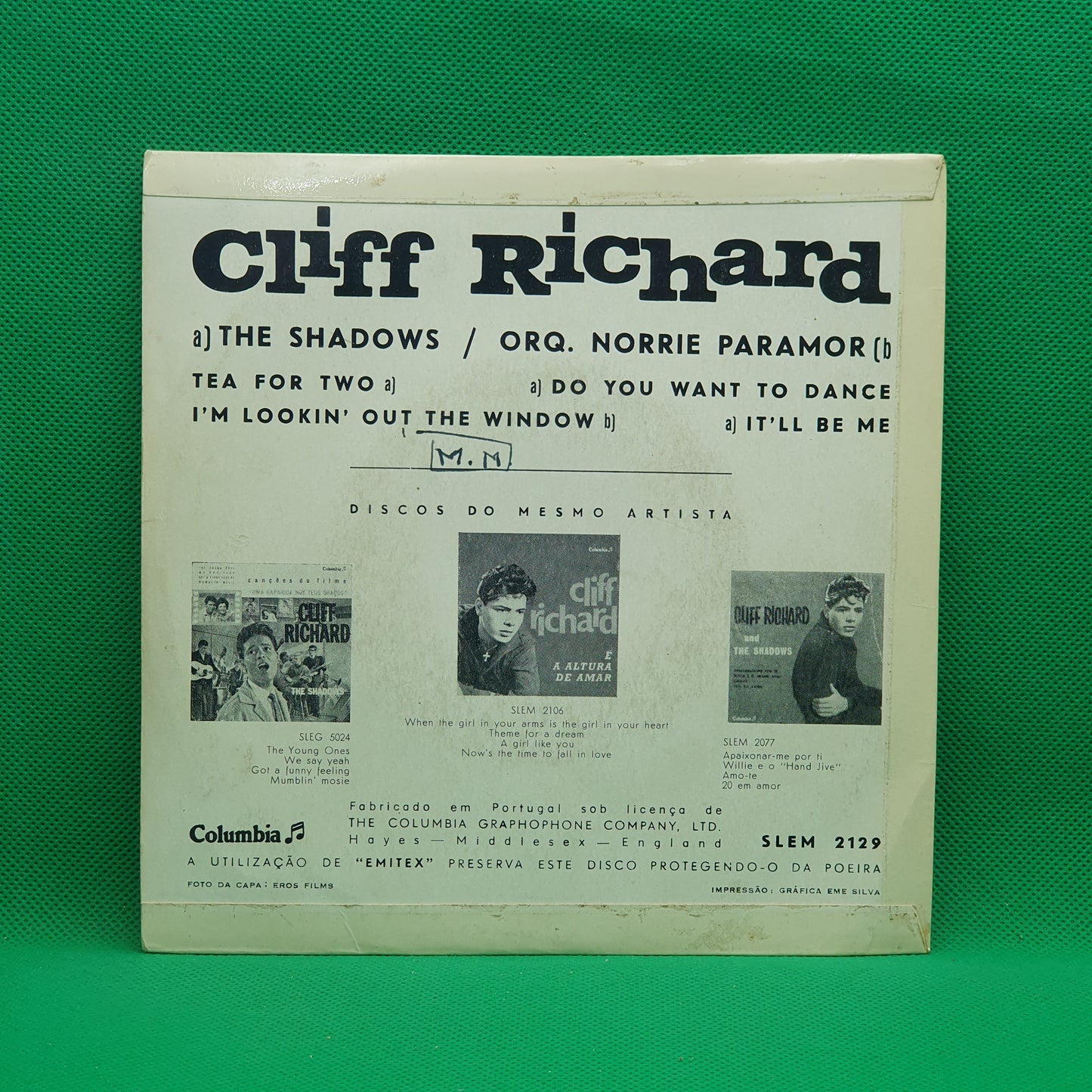 Cliff Richard And The Shadows – Tea For Two