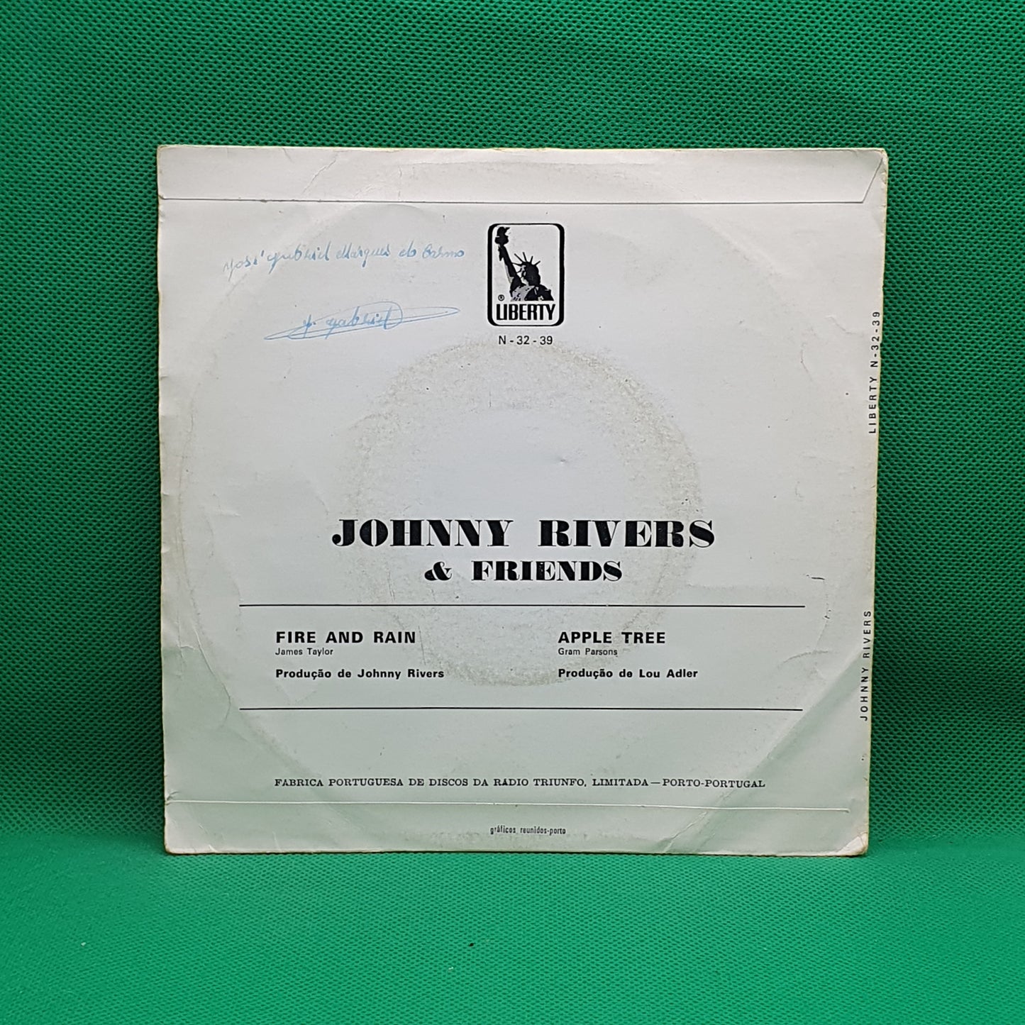 Johnny Rivers – Fire And Rain / Apple Tree