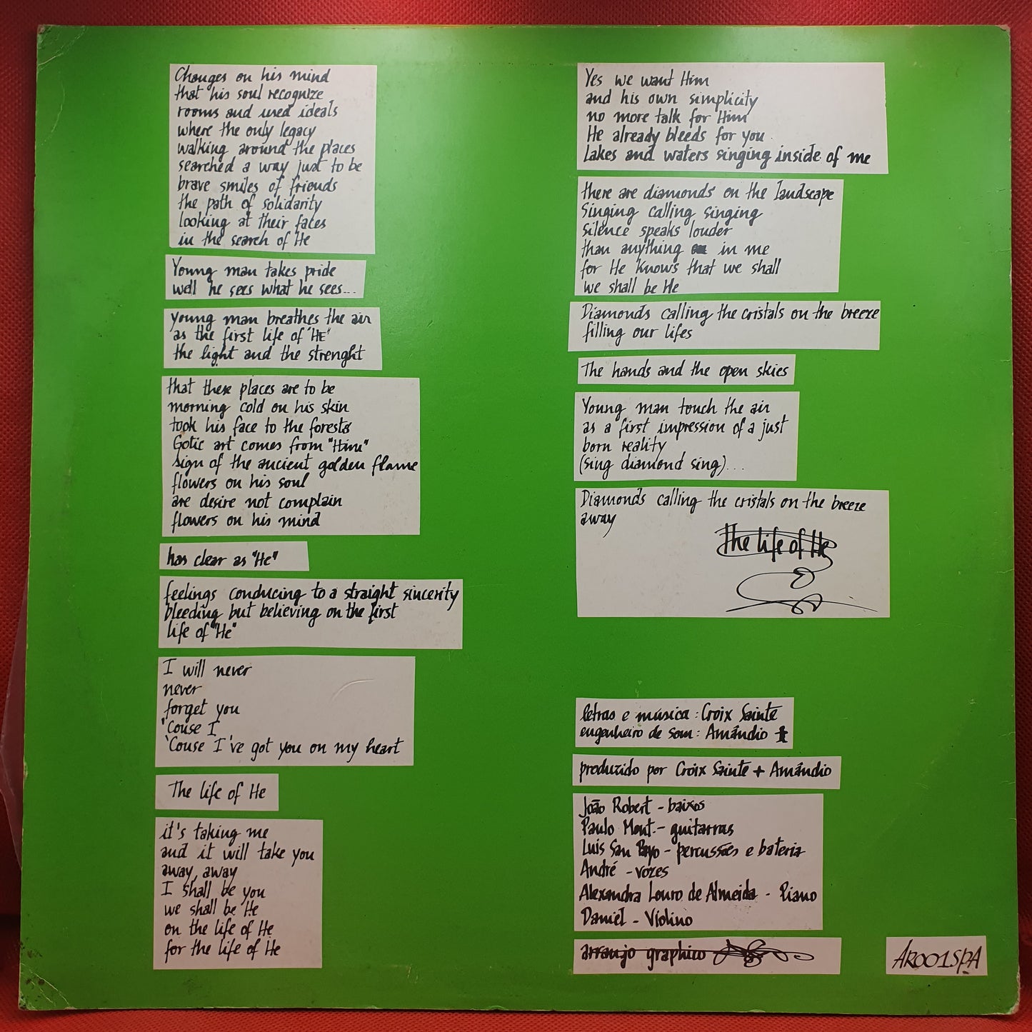 Croix Sainte – The Life Of He