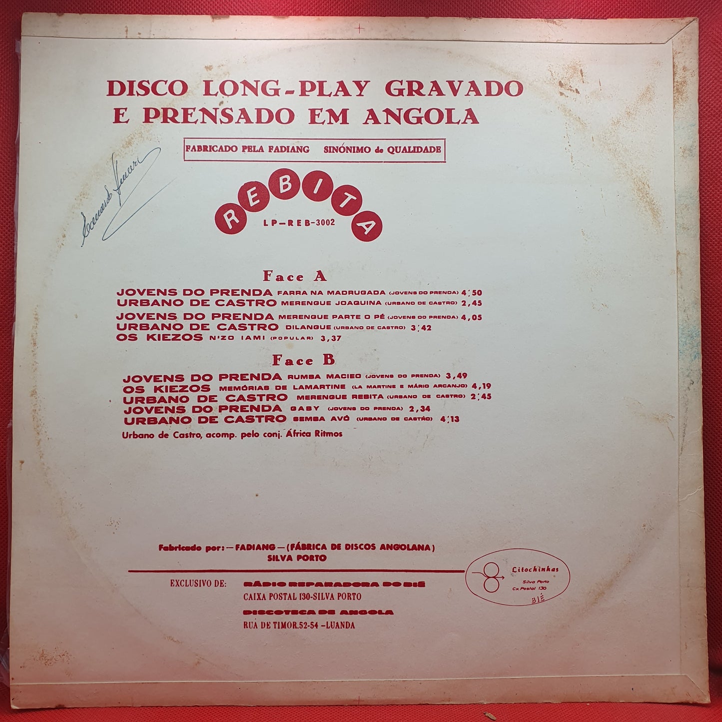 Various – Os Kiezos, Urbano De Castro, Jovens Do Prenda