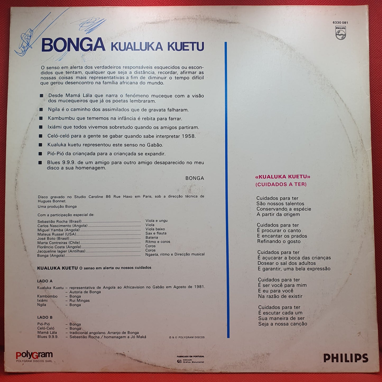 Bonga – Kualuka Kuetu