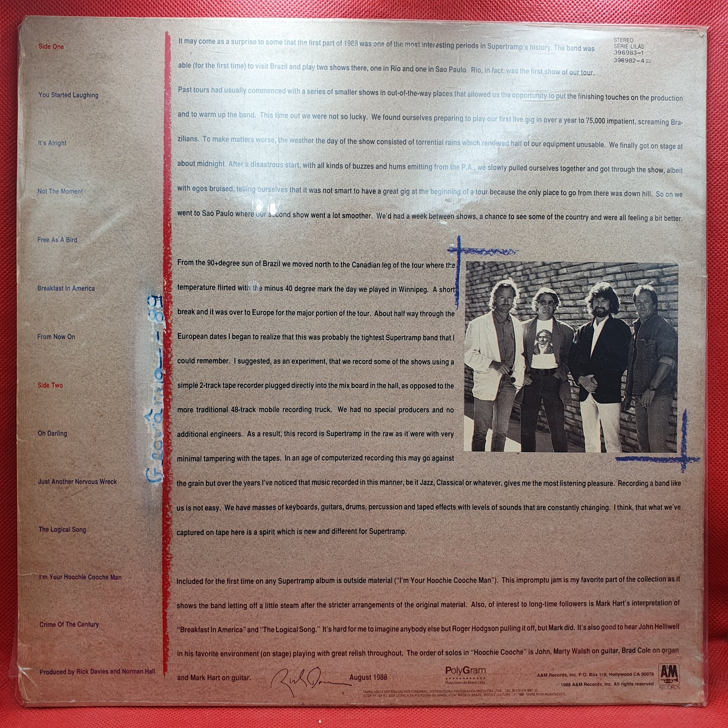 Supertramp – Live '88