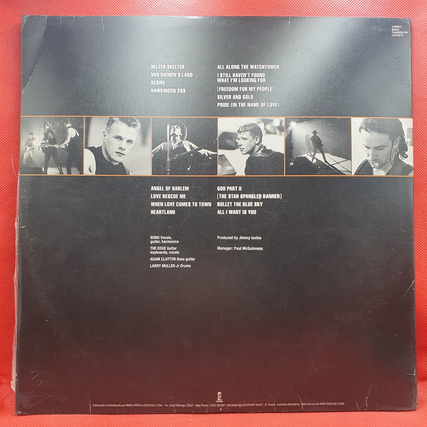 U2 – Rattle And Hum