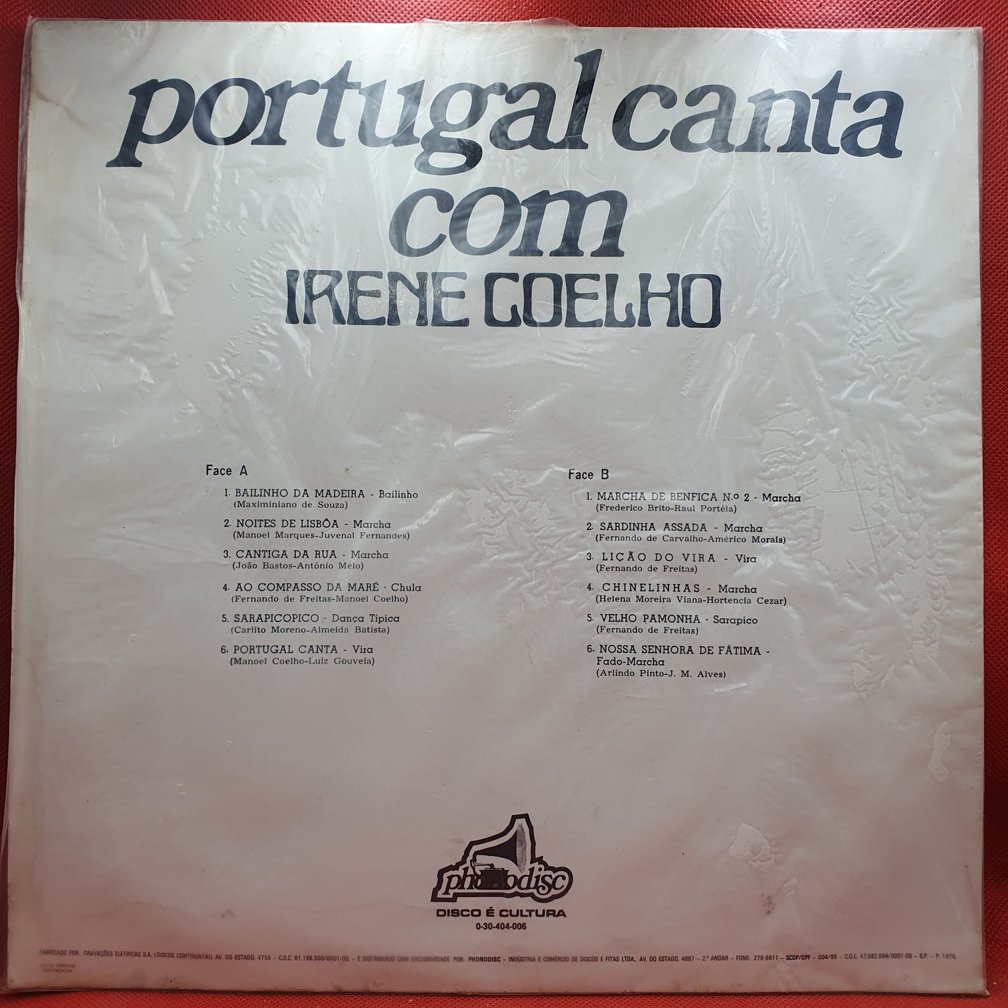 Irene Coelho - Portugal Canta Com Irene Coelho