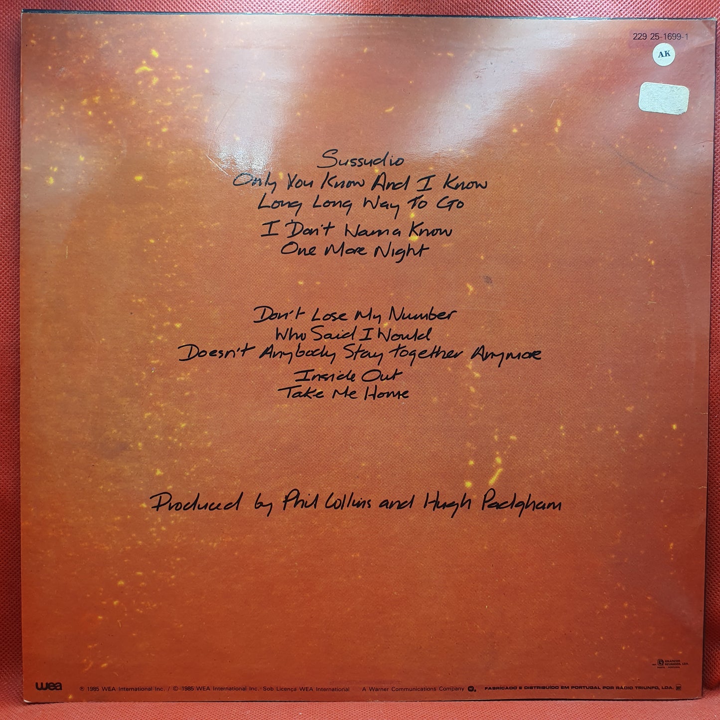 Phil Collins – No Jacket Required