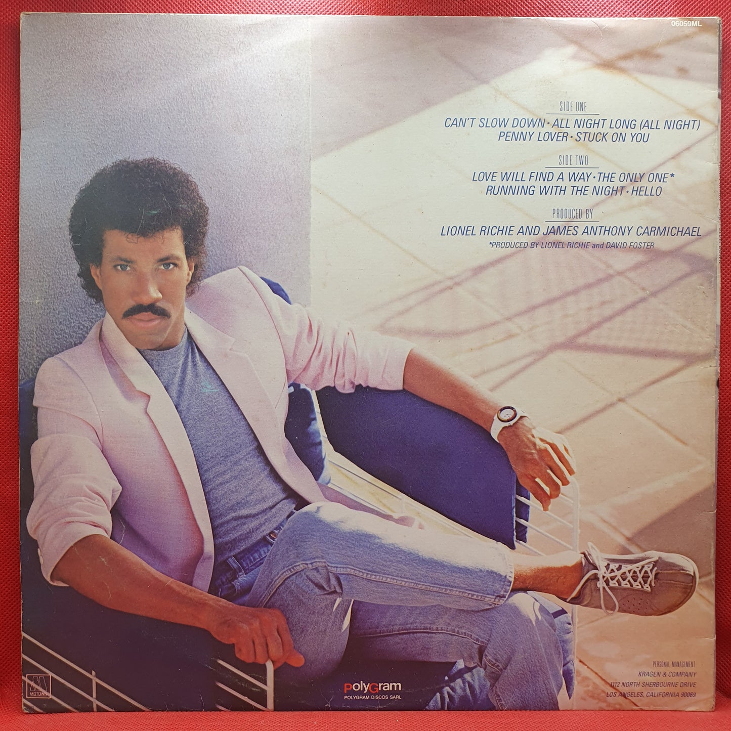 Lionel Richie – Can't Slow Down