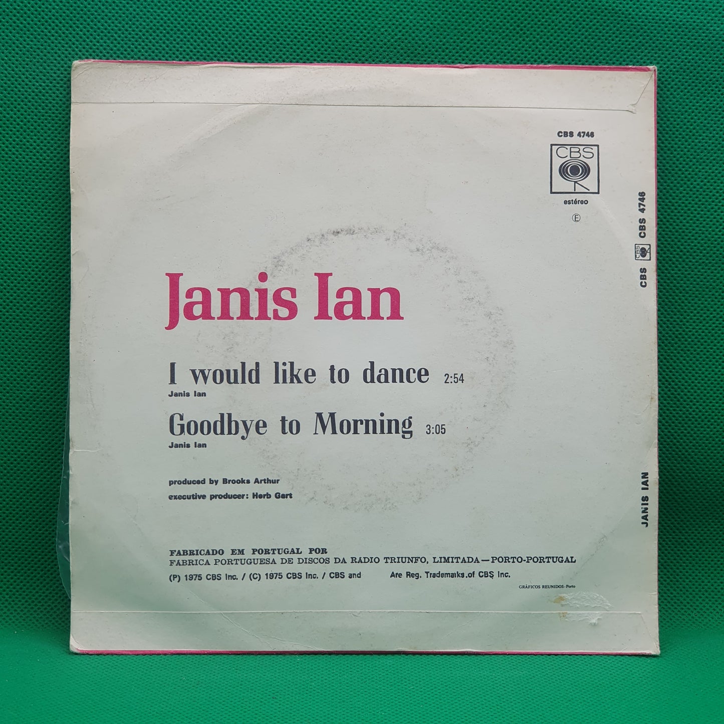 Janis Ian – I Would Like To Dance / Goodbye To Morning