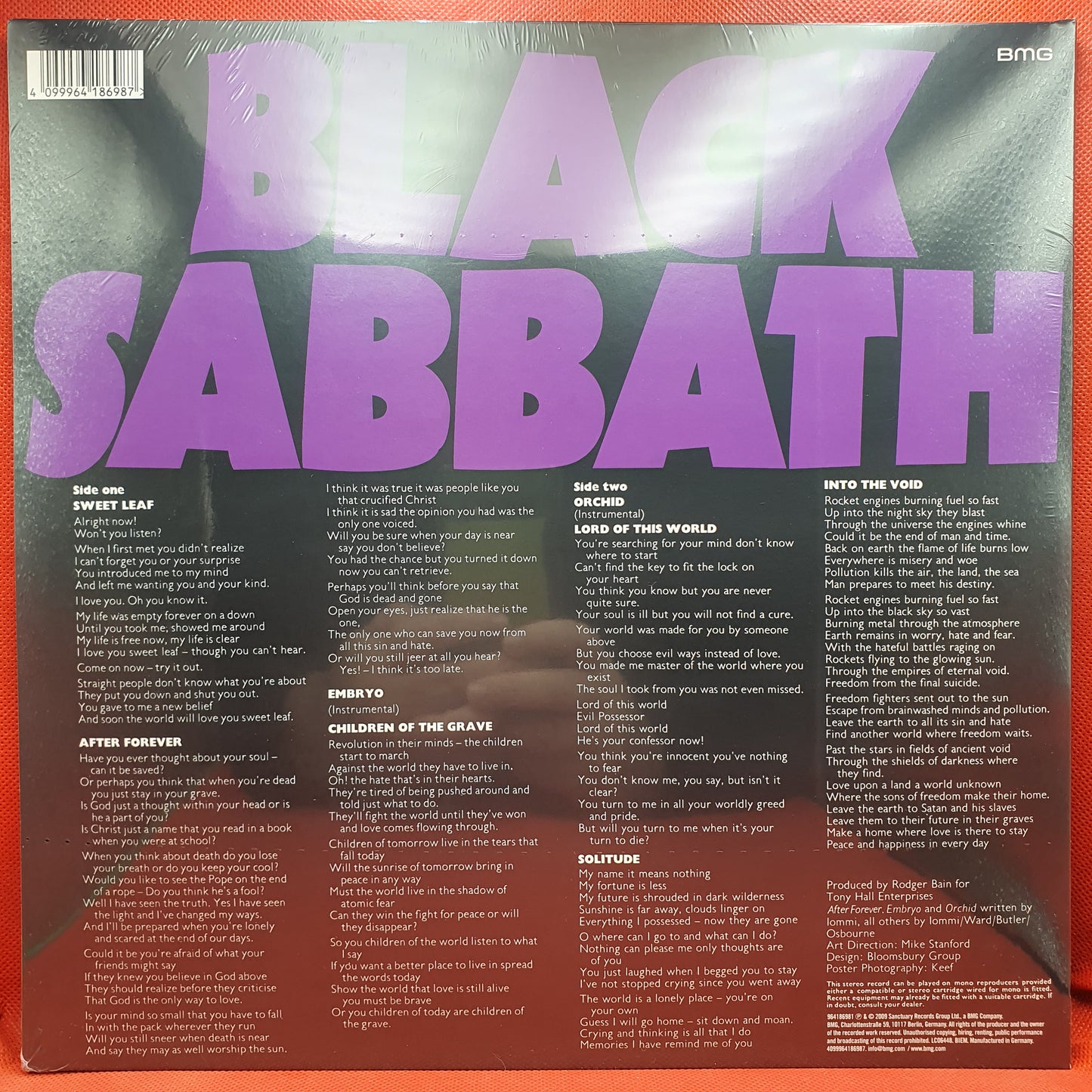 Black Sabbath – Master Of Reality