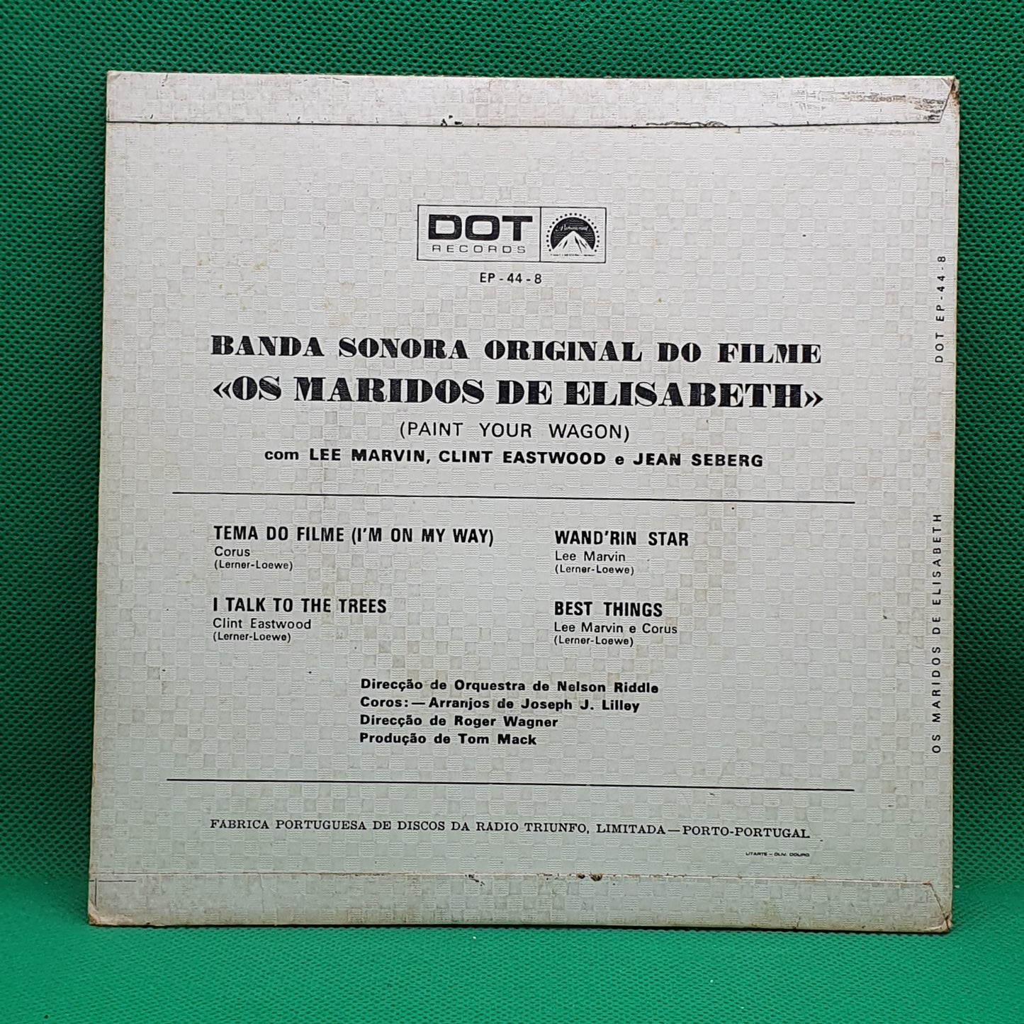 Lee Marvin, Clint Eastwood – Os Maridos De Elizabeth, Paint Your Wagon (BSO)