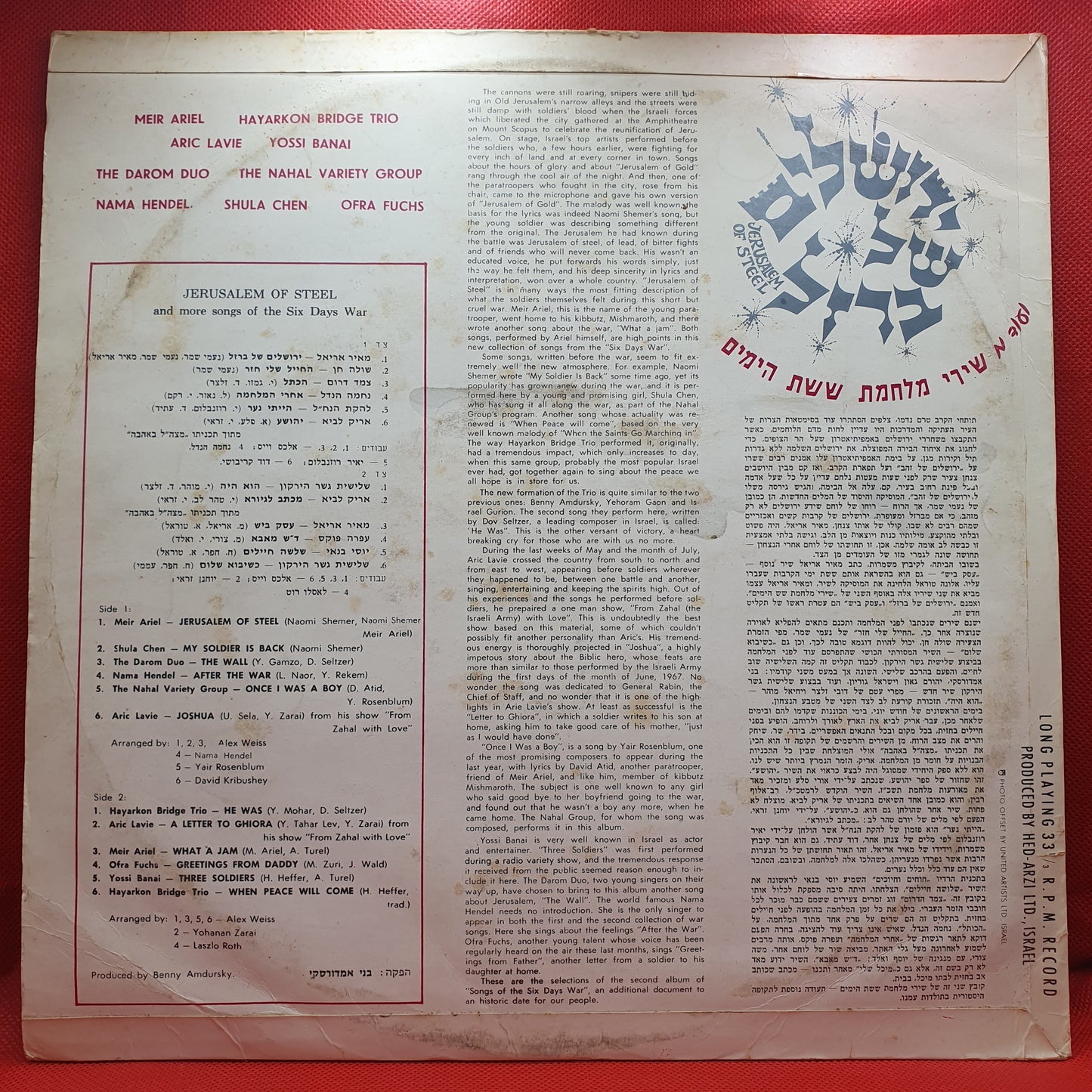 Various – Jerusalem Of Steel