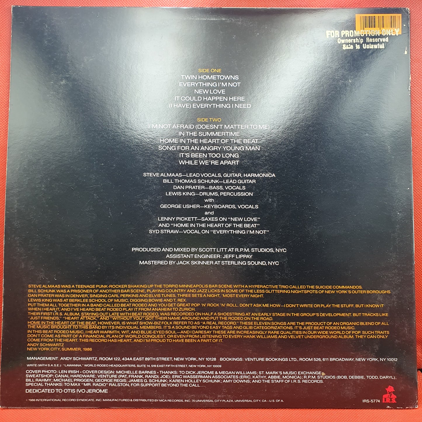 Beat Rodeo – Home In The Heart Of The Beat