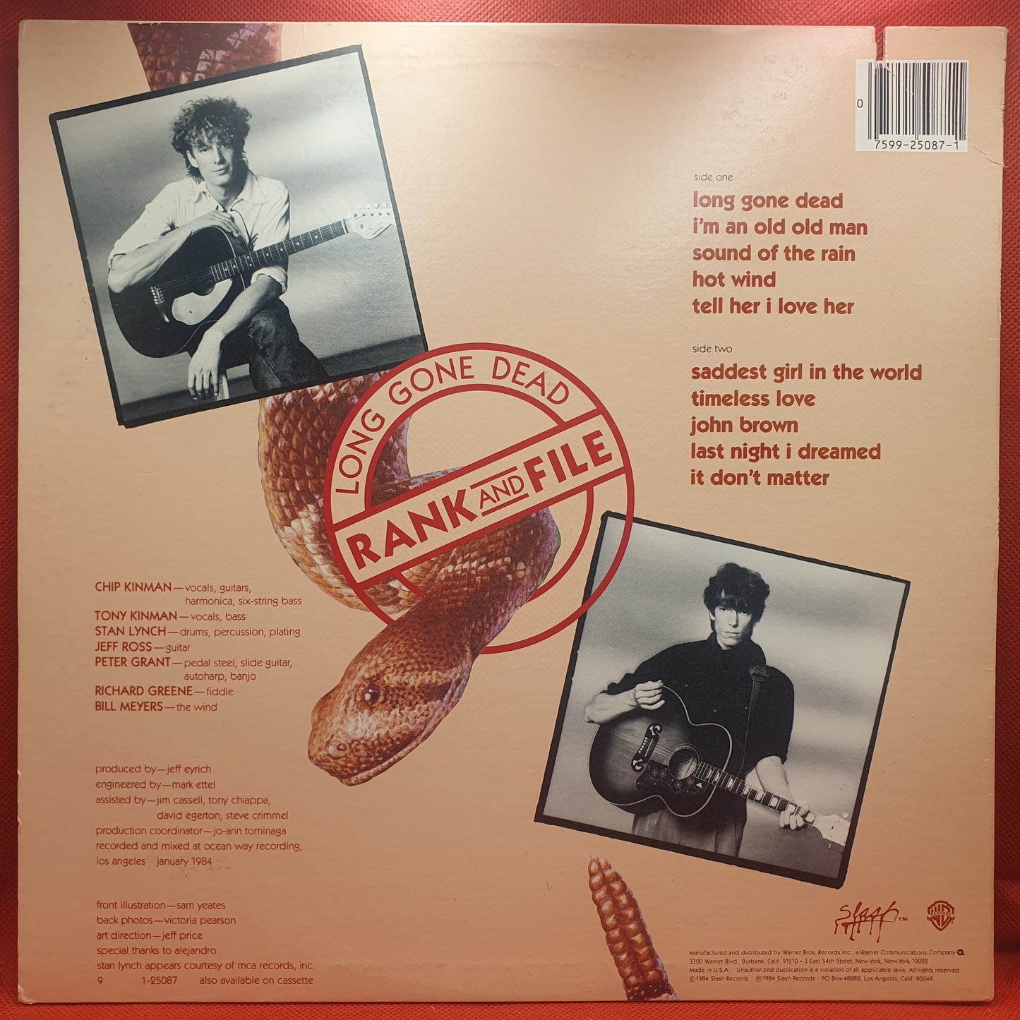 Rank And File – Long Gone Dead