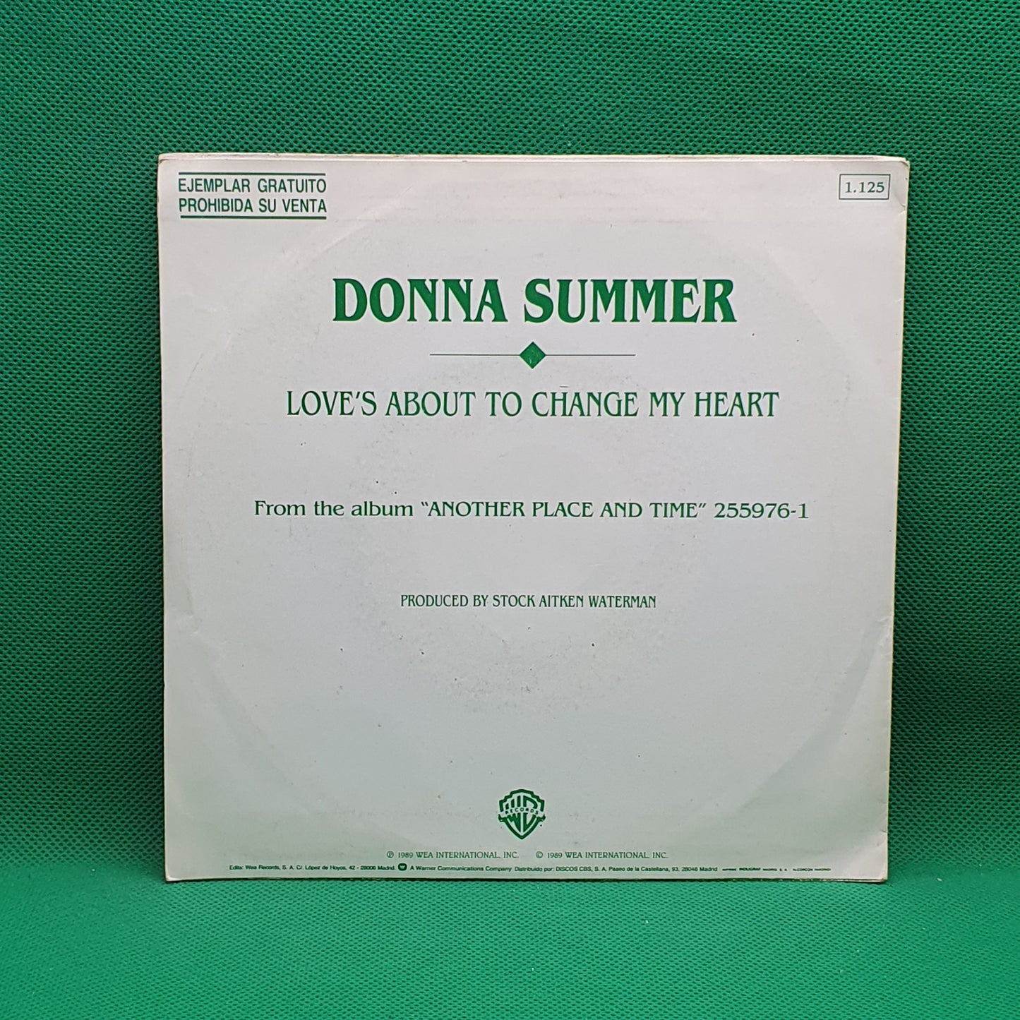 Donna Summer – Love's About To Change My Heart