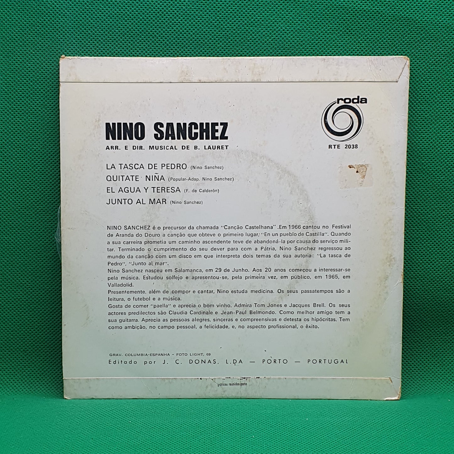 Nino Sánchez – La Tasca De Pedro / El Agua y Teresa