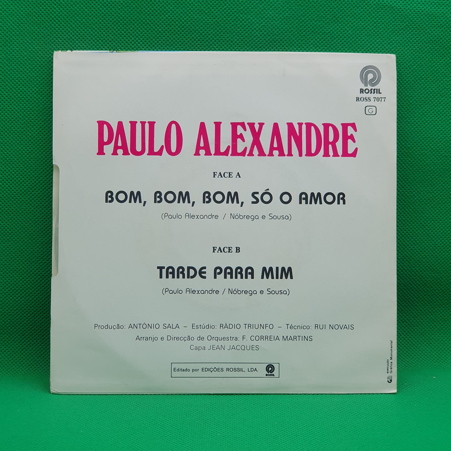 Paulo Alexandre – Bom Bom Só o Amor