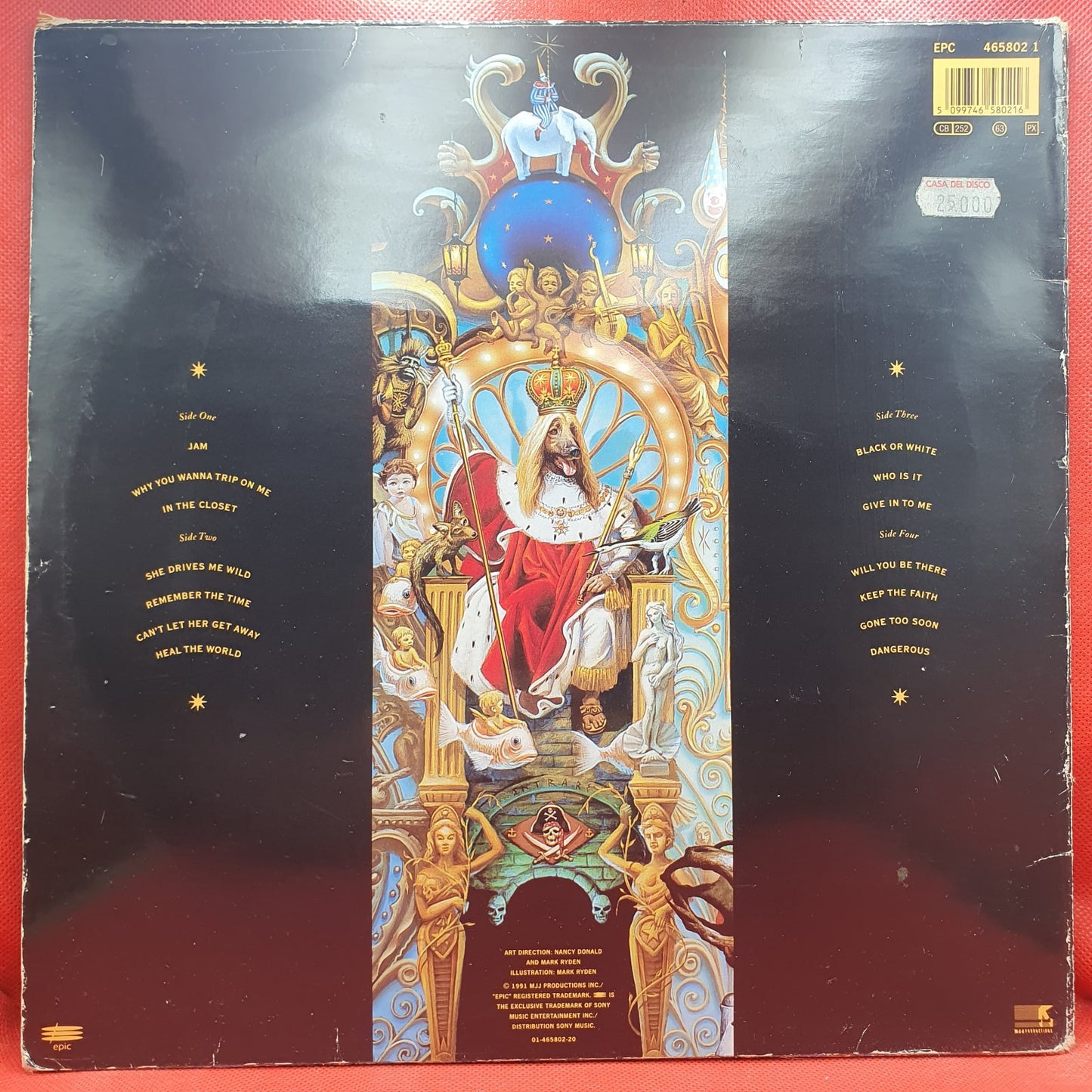 Michael Jackson - Dangerous (2xLP)