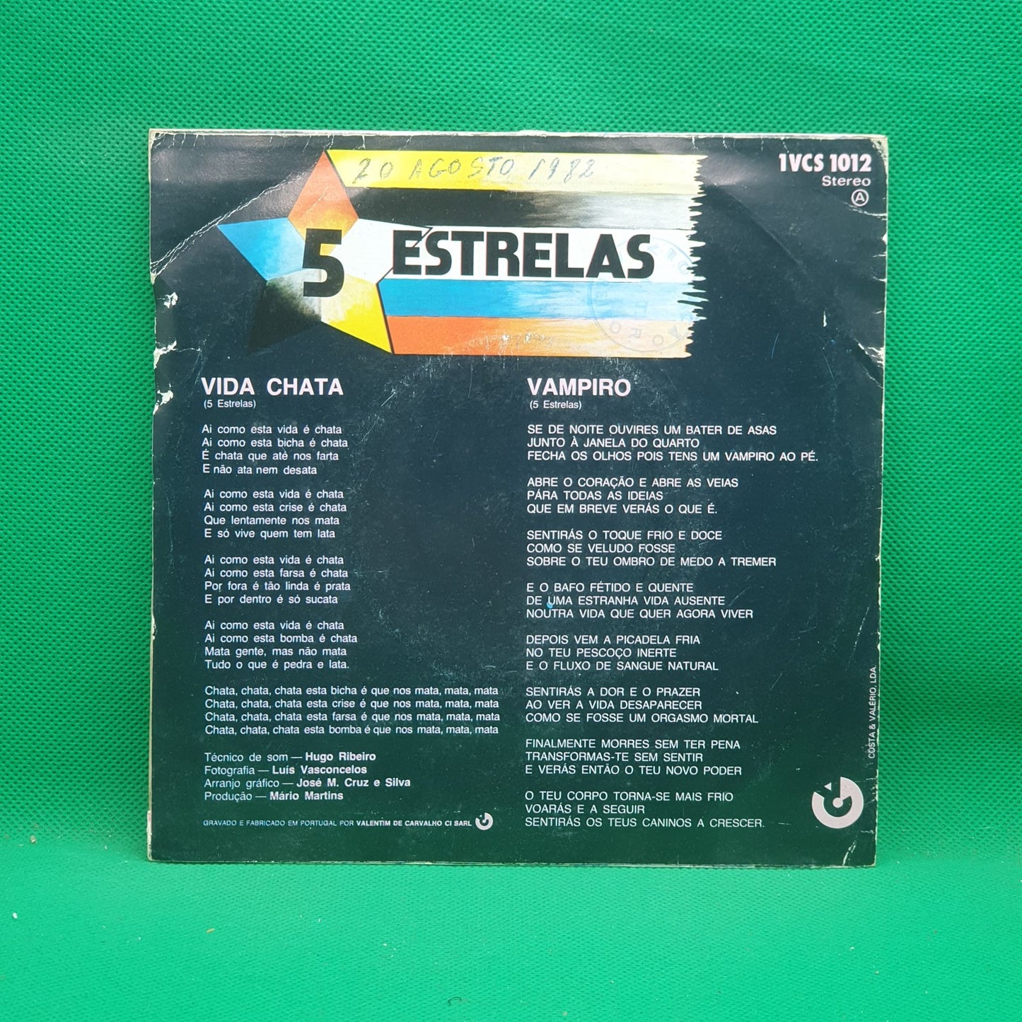 5 Estrelas - Vida Chata / Vampiro (SP)