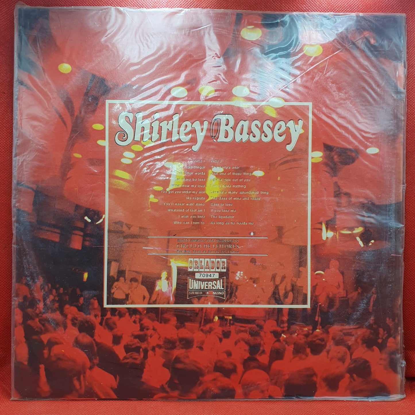 Shirley Bassey - Shirley Bassey (LP)